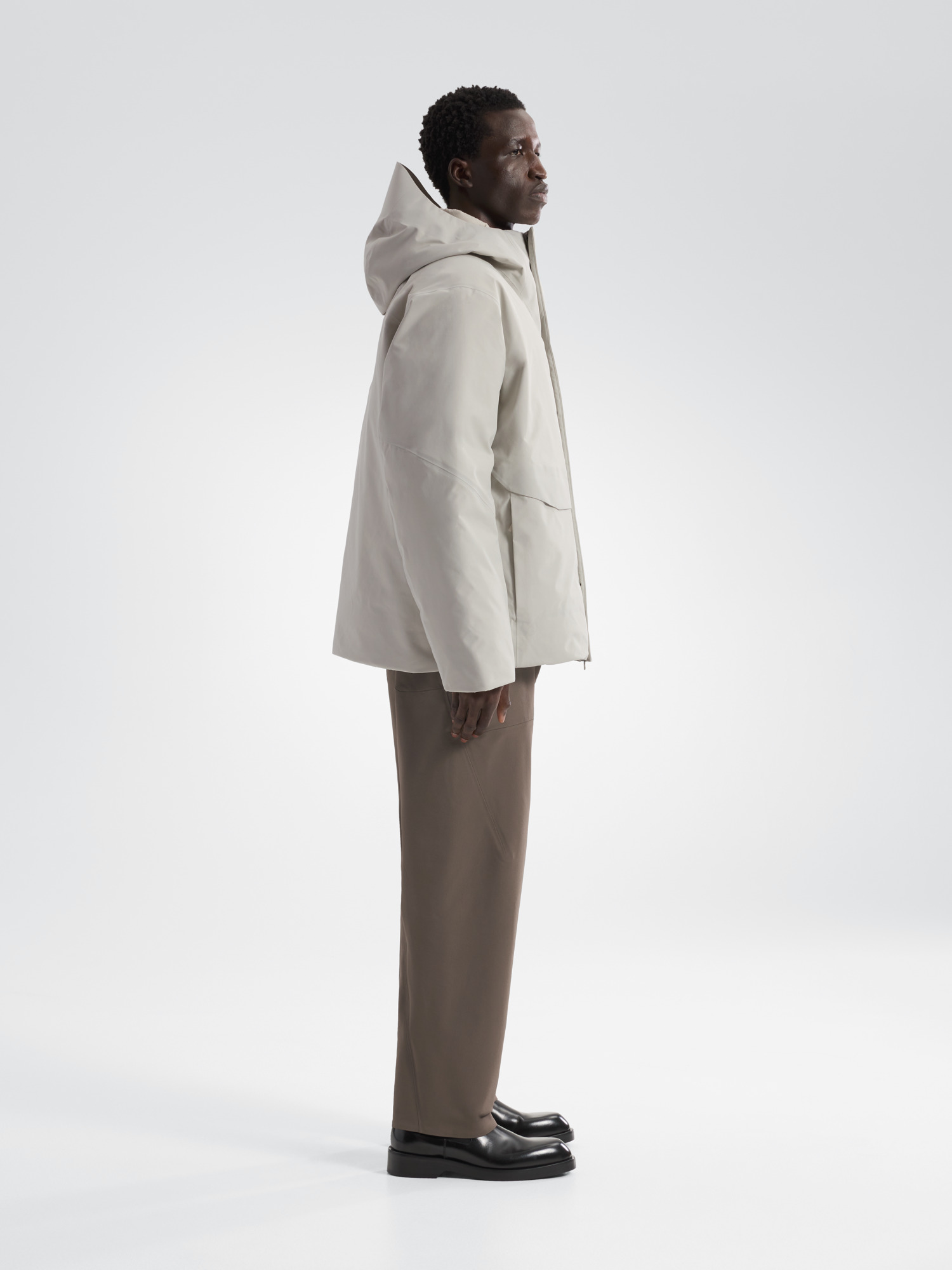 Sorin Down Jacket Dark Cocoon Side View