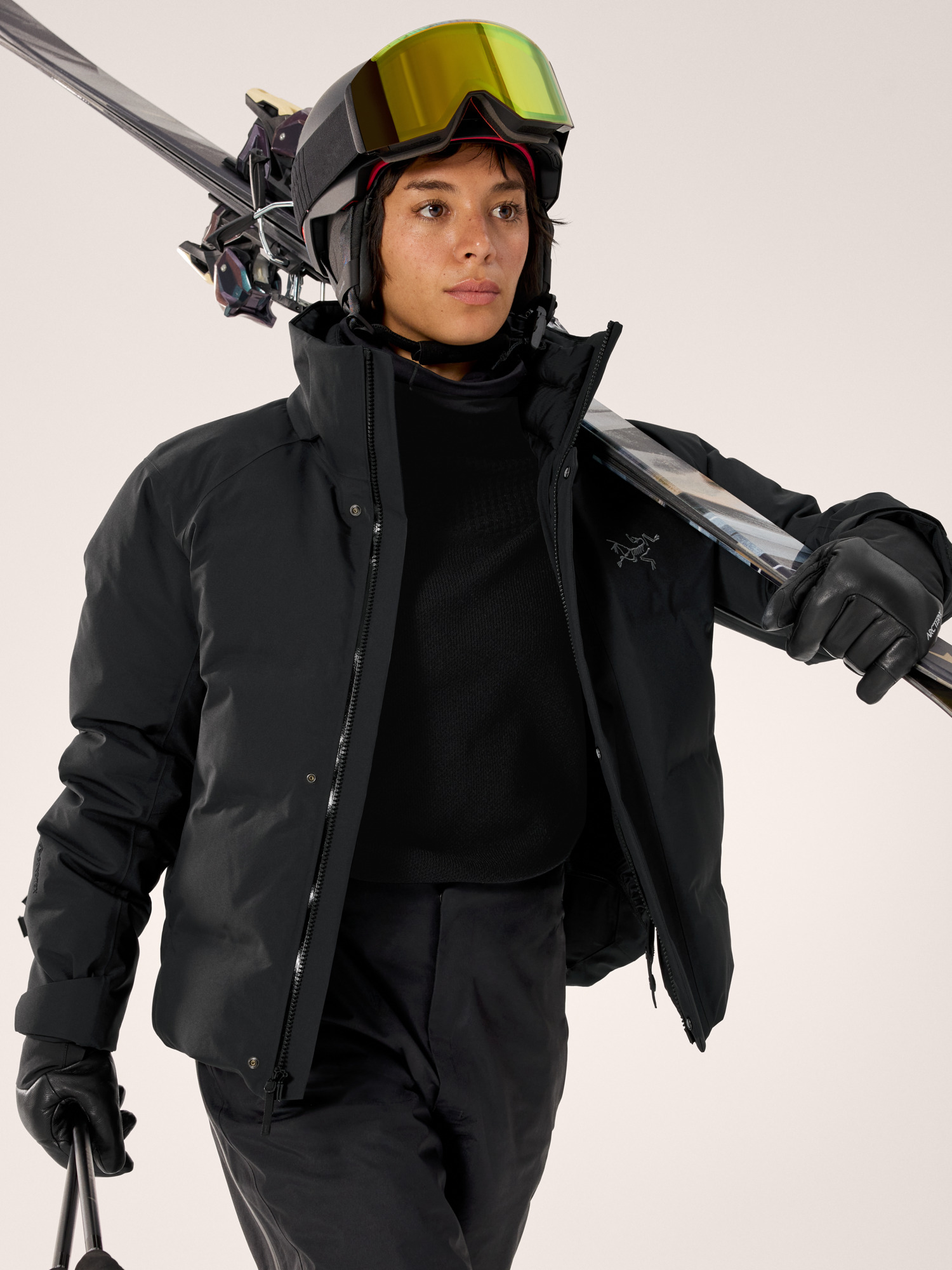 Andessa Down Jacket Women's Black Hover