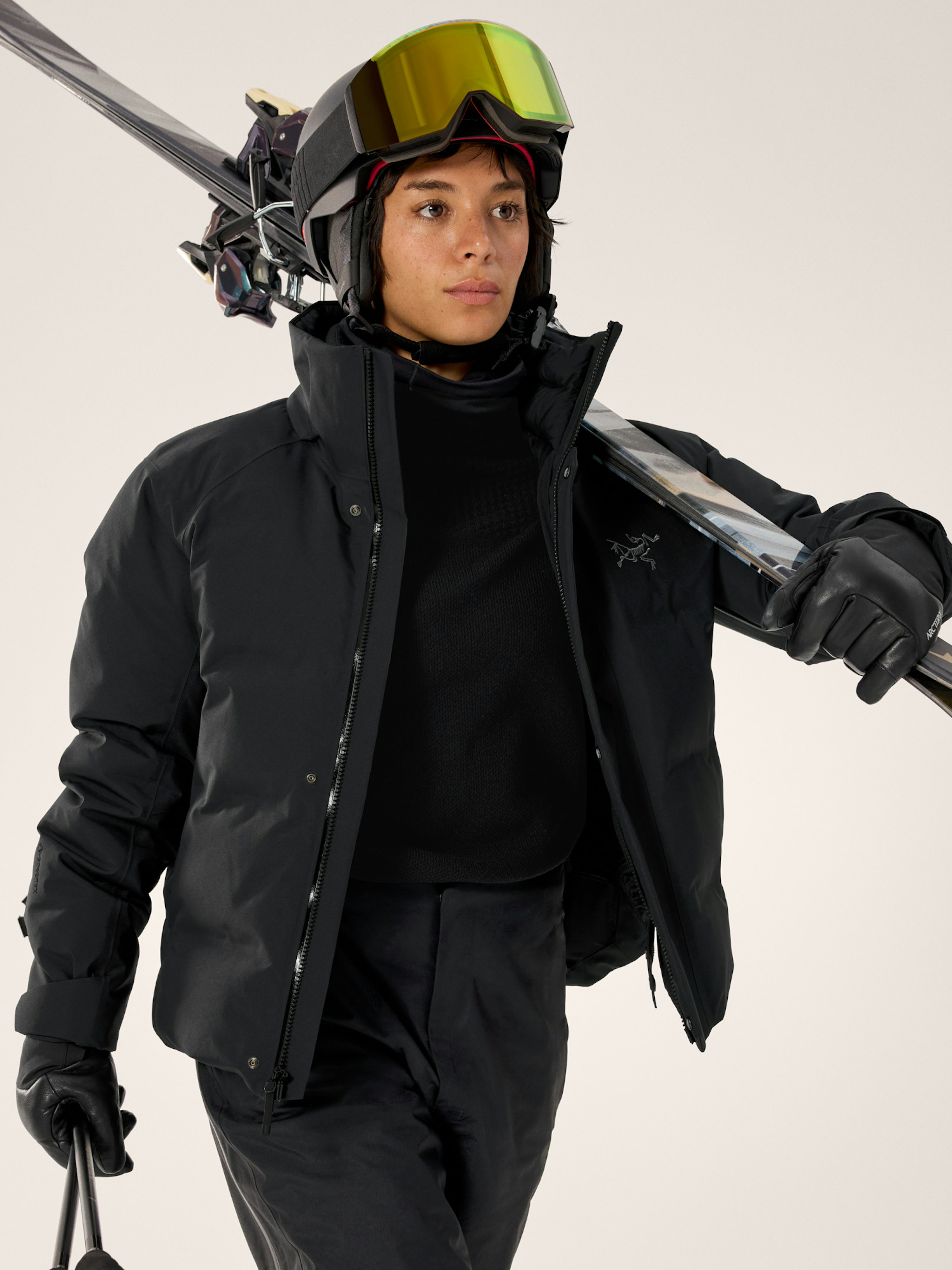 Andessa Down Jacket Women's Black Hover