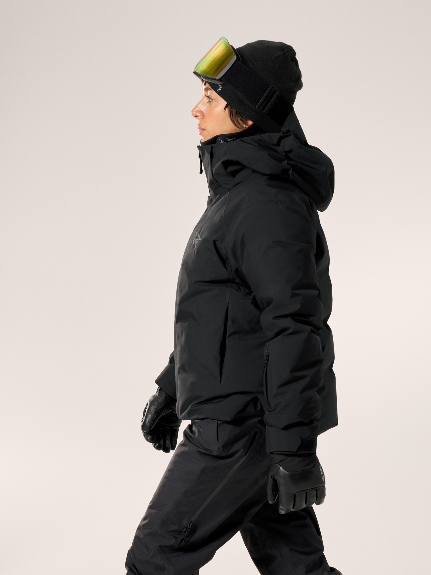 Andessa Down Jacket Women's Black Side View