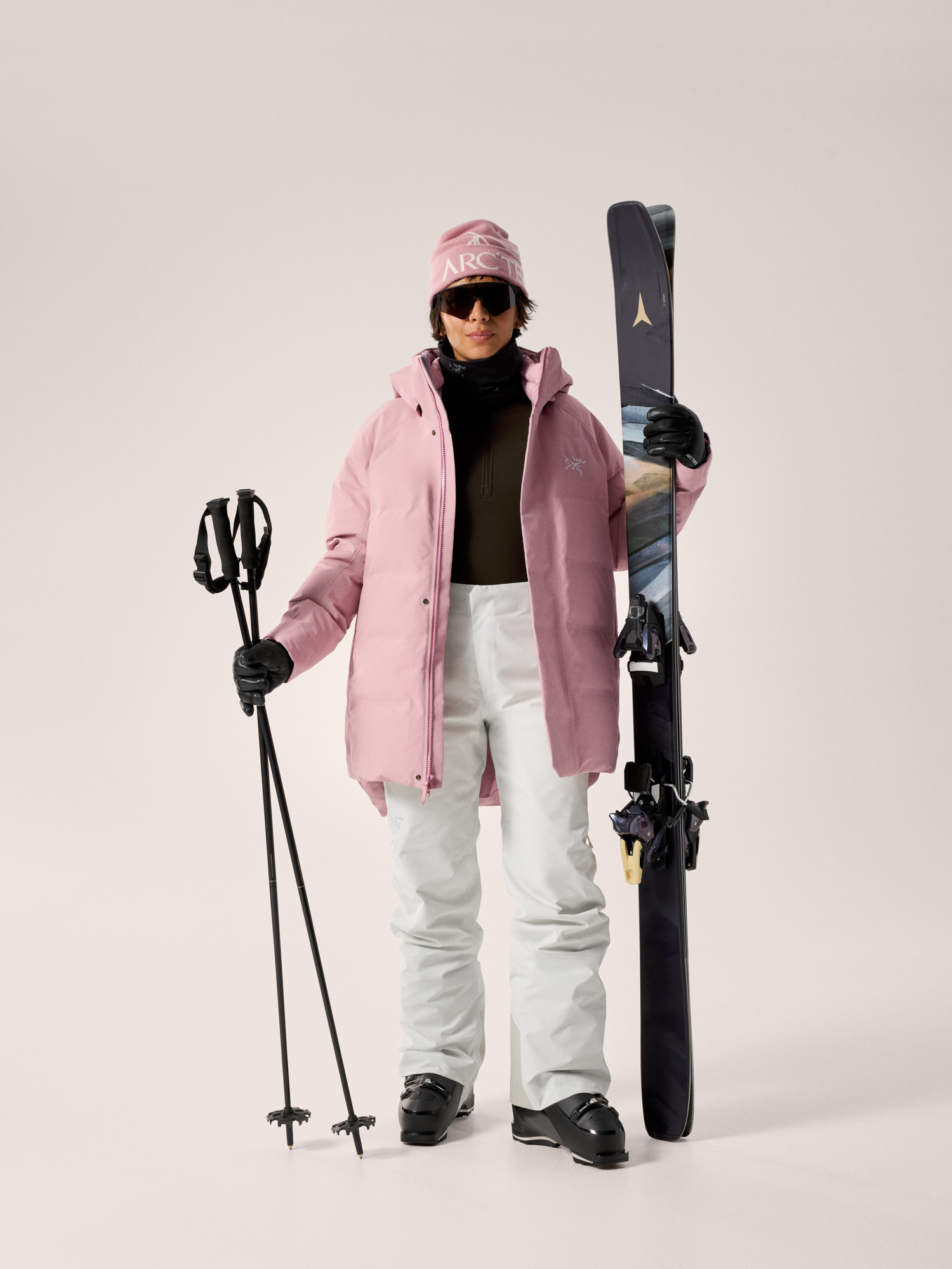 Andessa Down Mid Jacket Women's Bliss Full Body