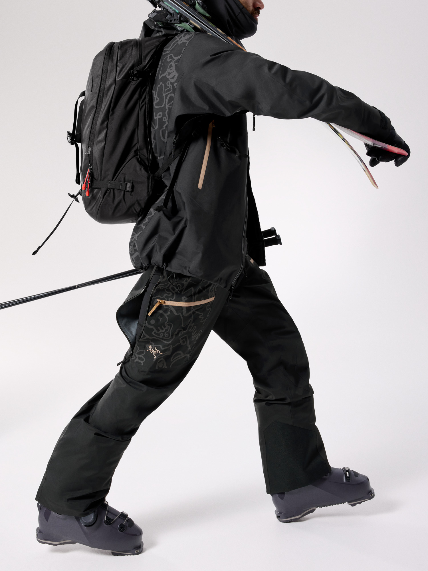 Sabre Bib Pant - Nightfall Men's | Arc'teryx United States