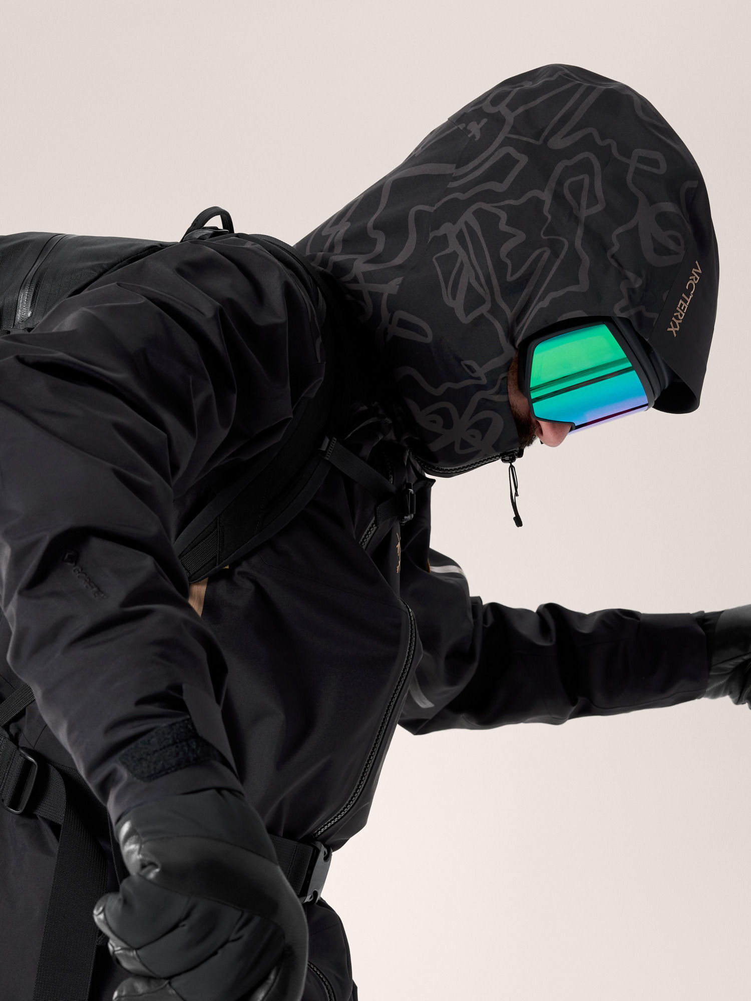 Sabre Jacket Nightfall / Print Hood