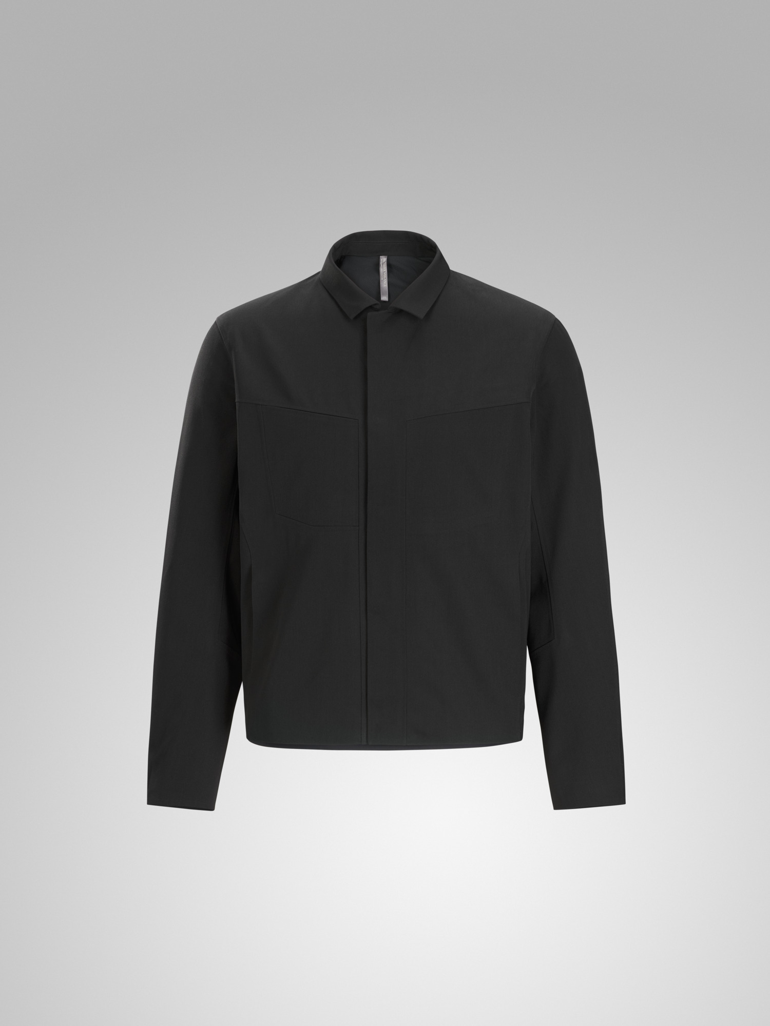 Voronoi Wool Jacket Black Heather 