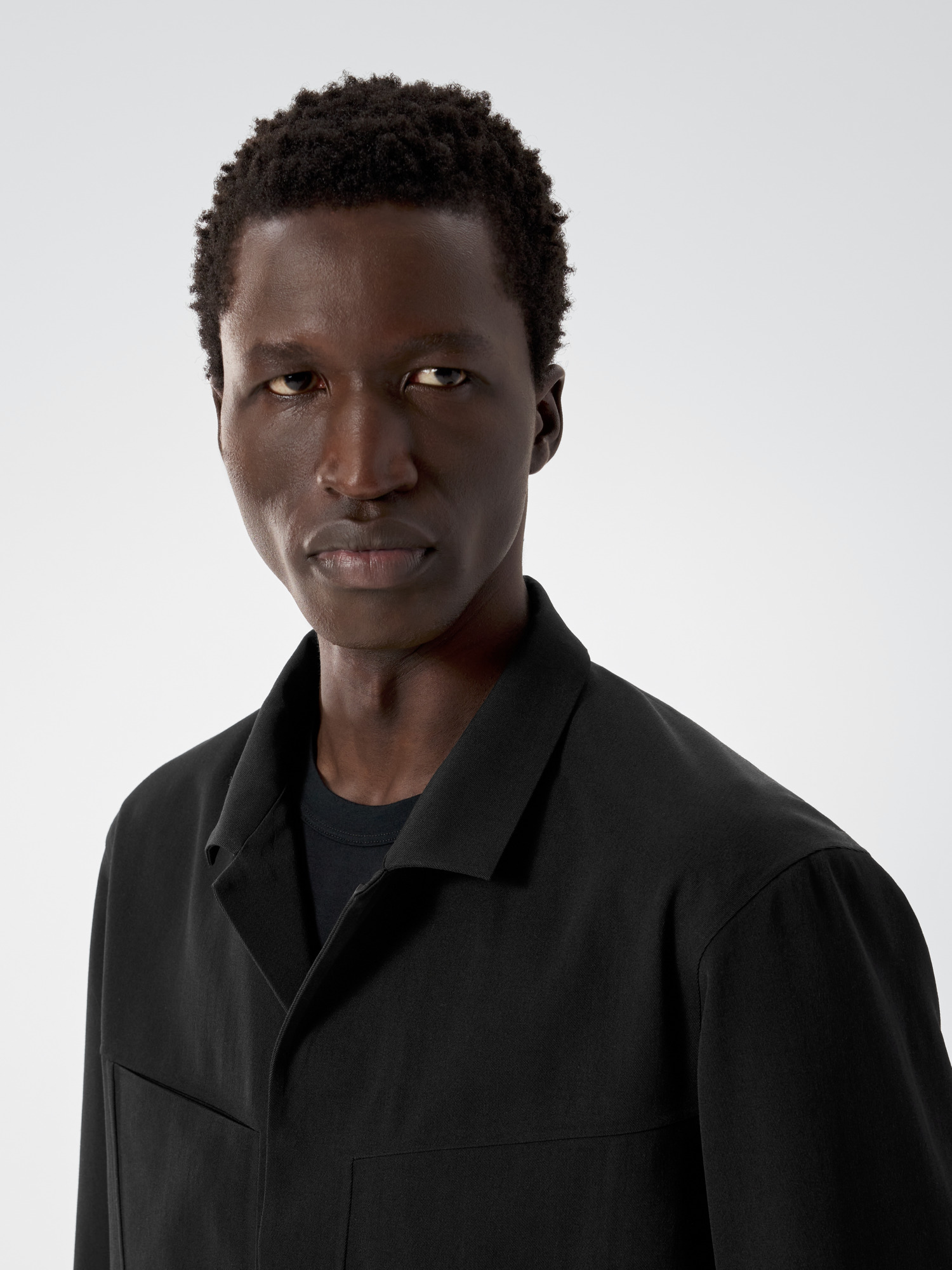 Voronoi Wool Jacket Black Hover