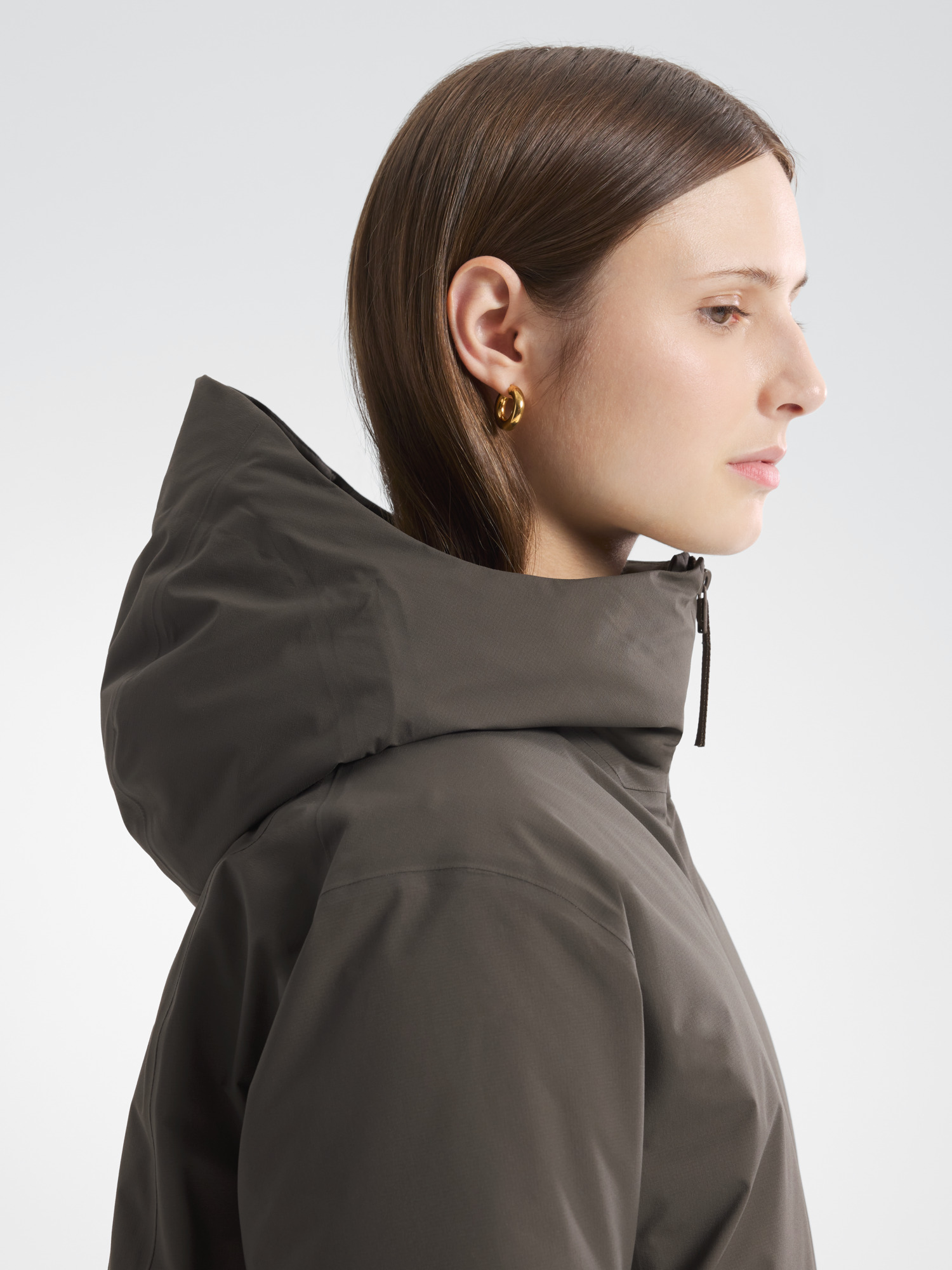 Decca Down Parka Women's Gnosis Detail 1