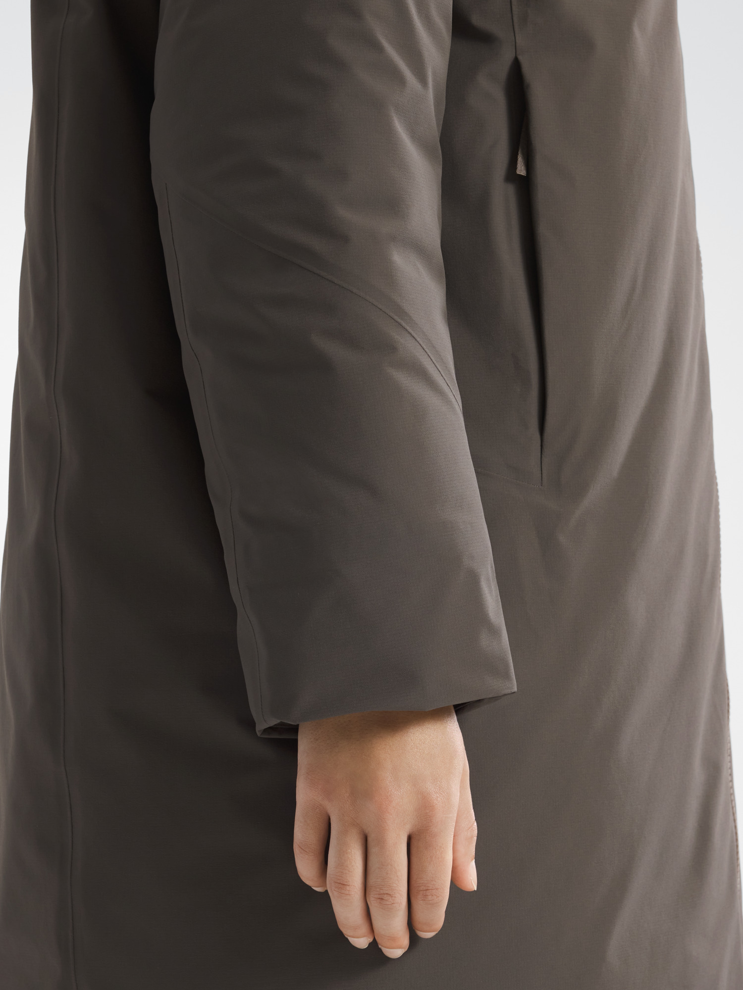 Decca Down Parka Women's Gnosis Detail 4