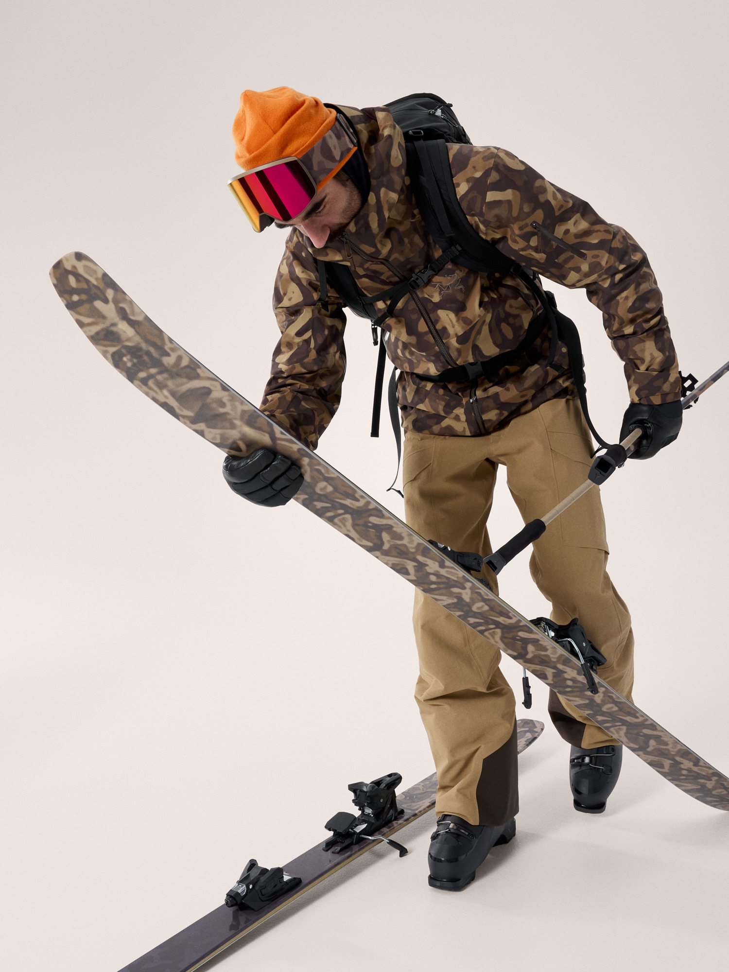 Sabre Jacket Print Carob Grottoflage Hover