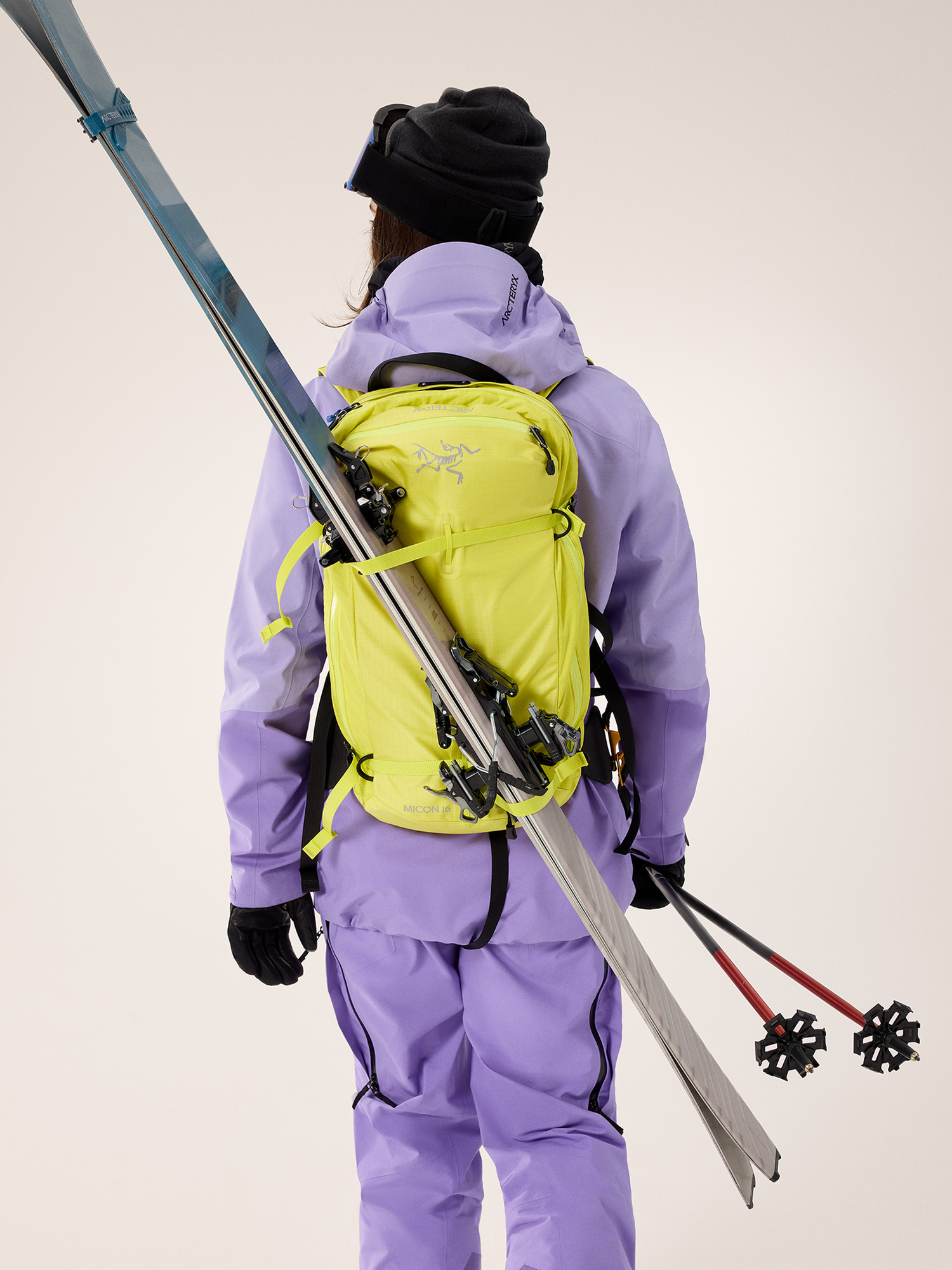 Micon LiTRIC 16 Backpack Euphoria Ski Carry Diagonal