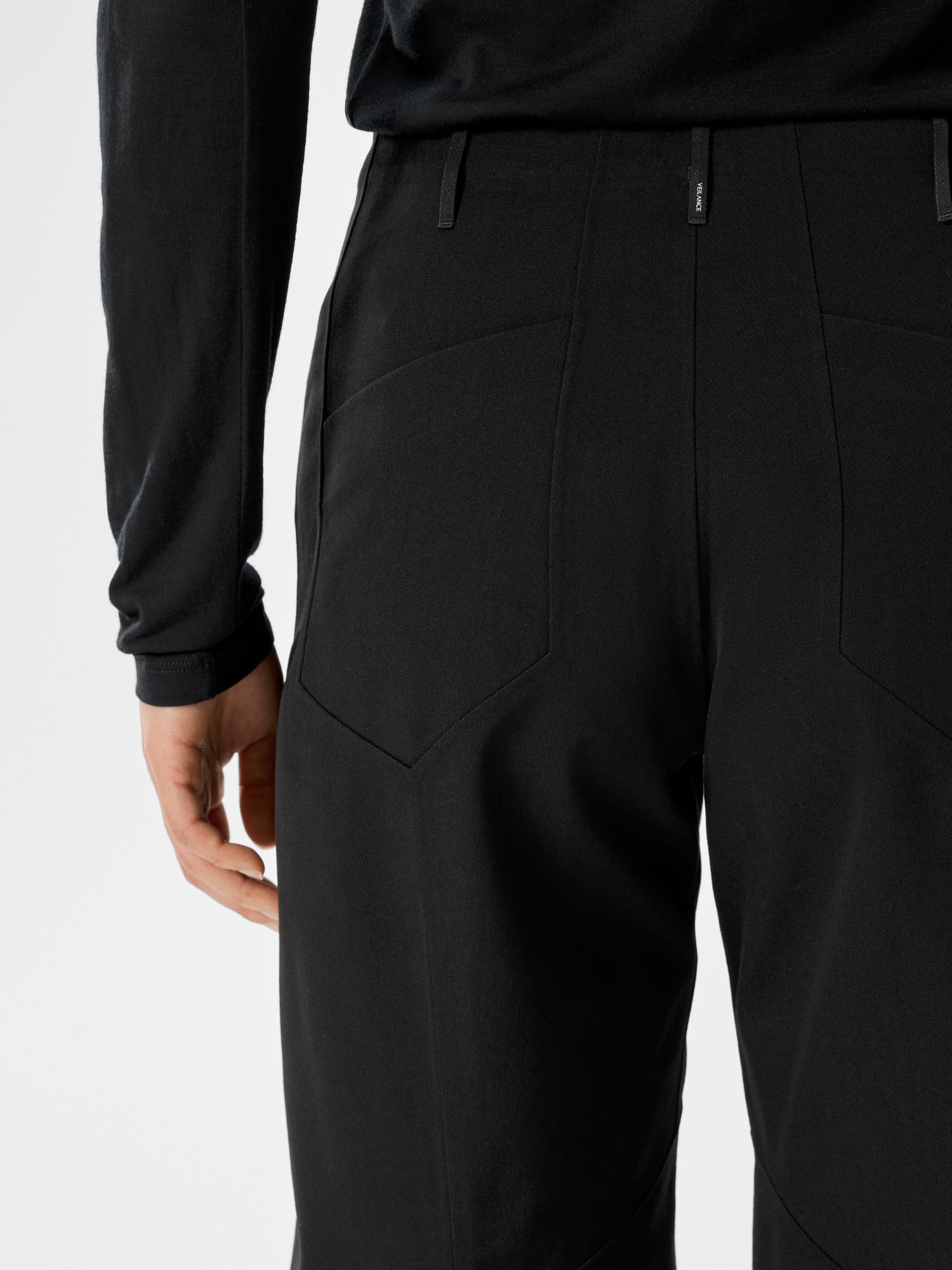 Belfry Wool Pant Women's Black Detail 3