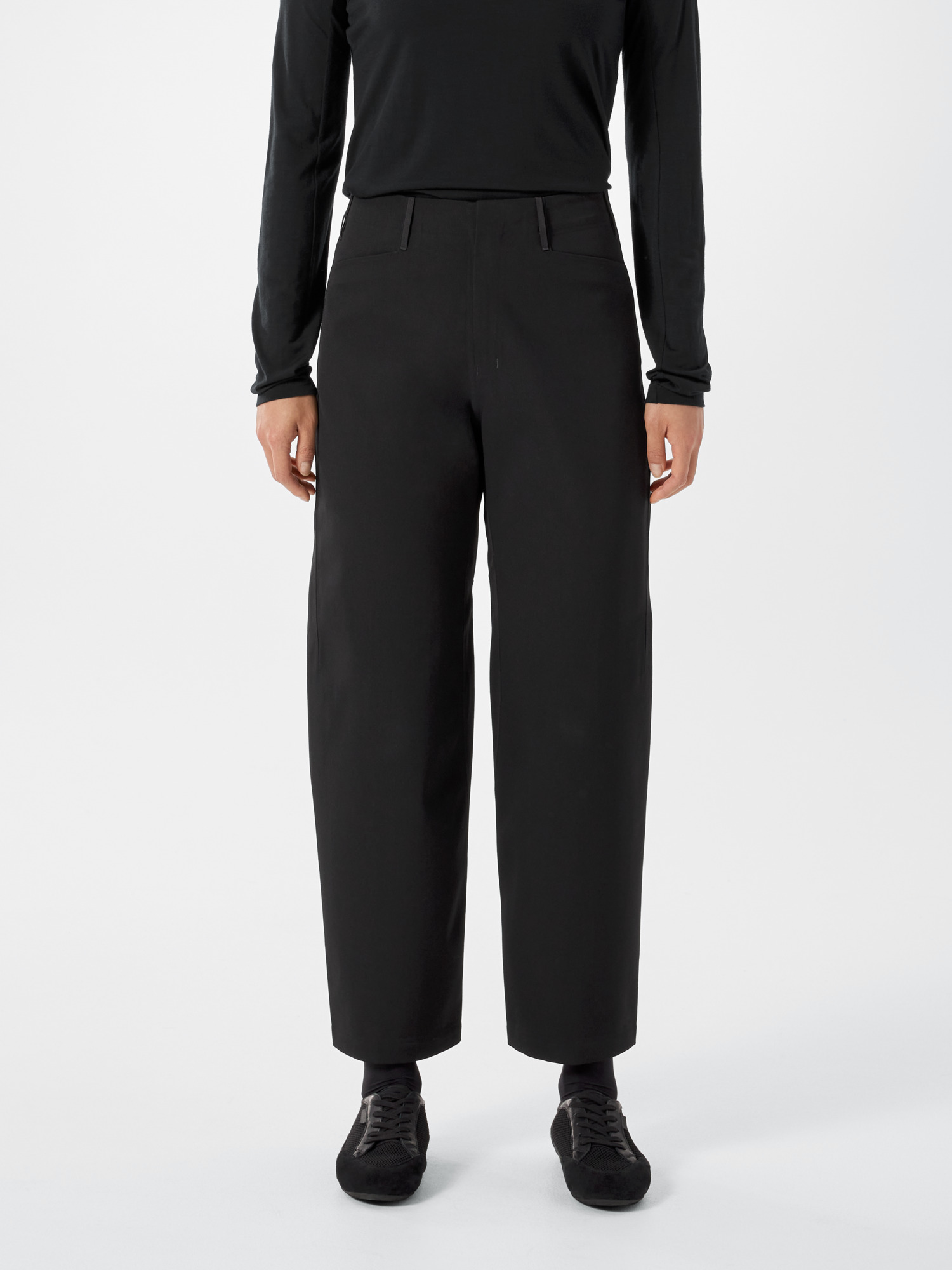 Belfry Wool Pant Women's Black Front View