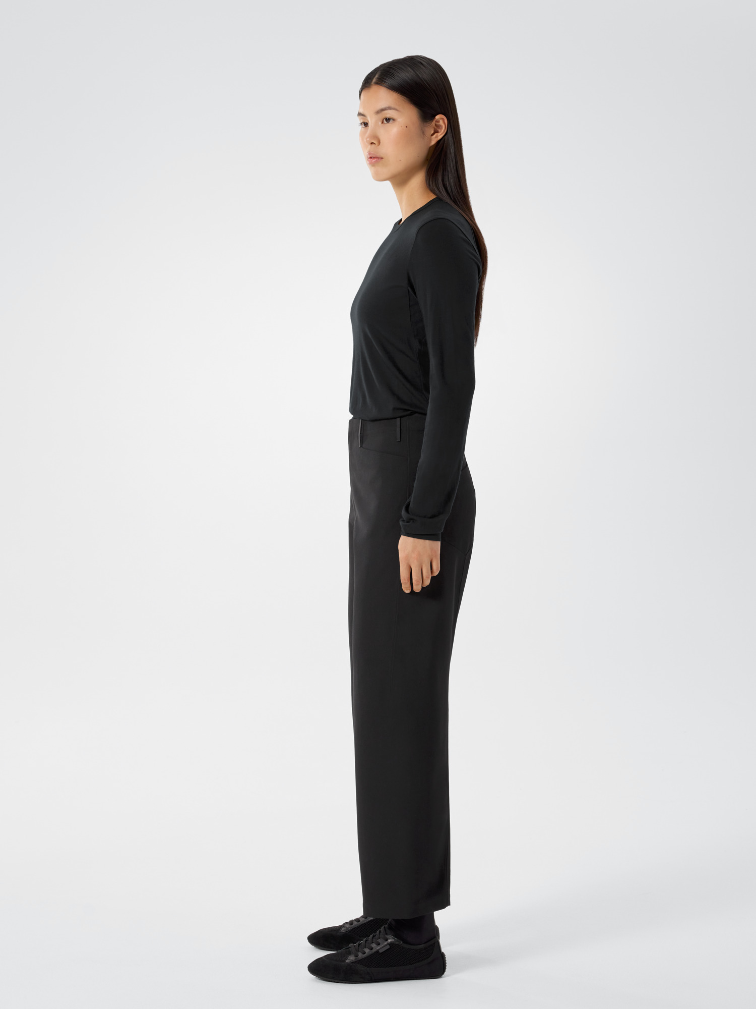 Belfry Wool Pant Women's Black Side View