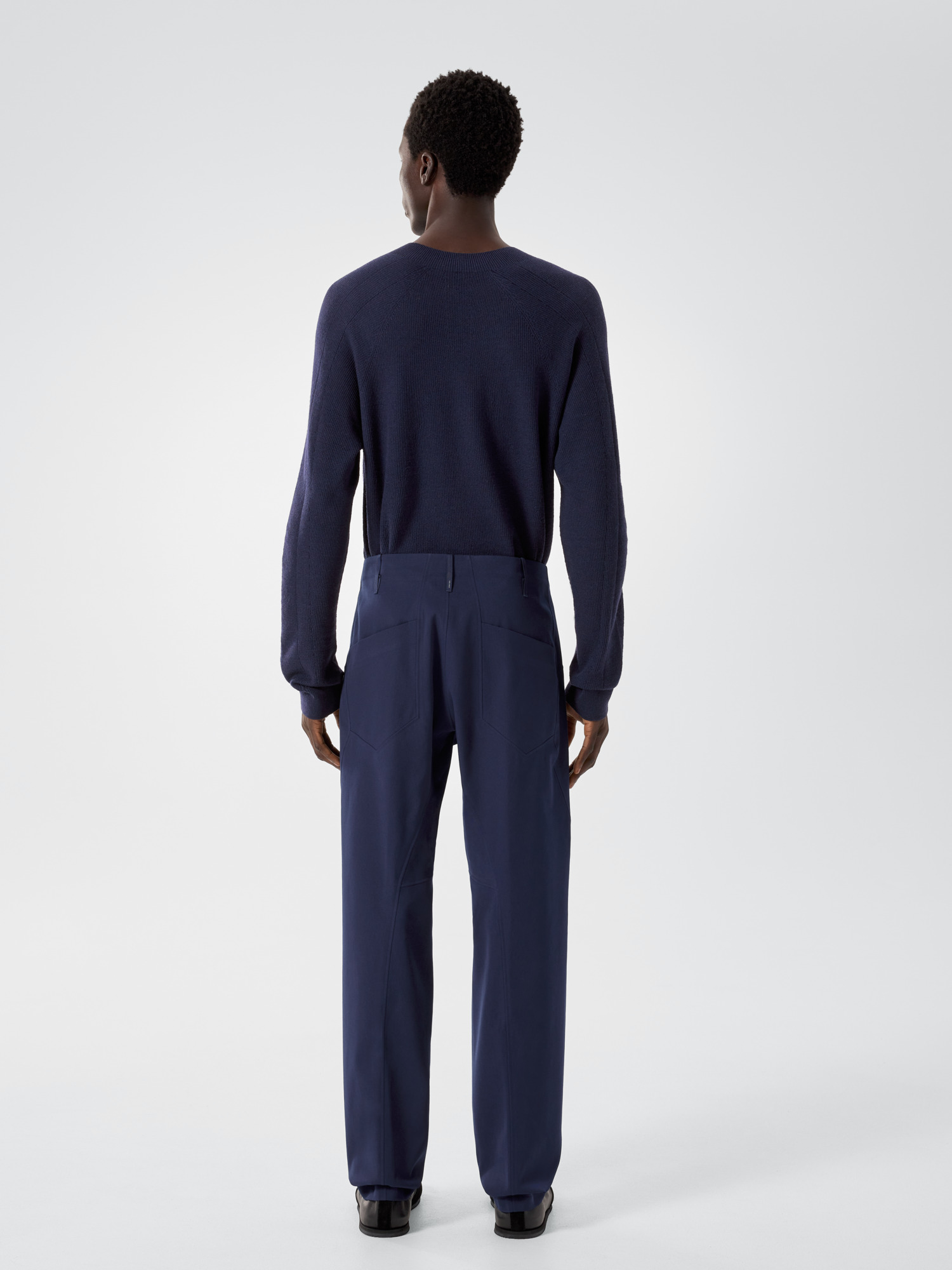 Voronoi Wool Pant Passport Back View