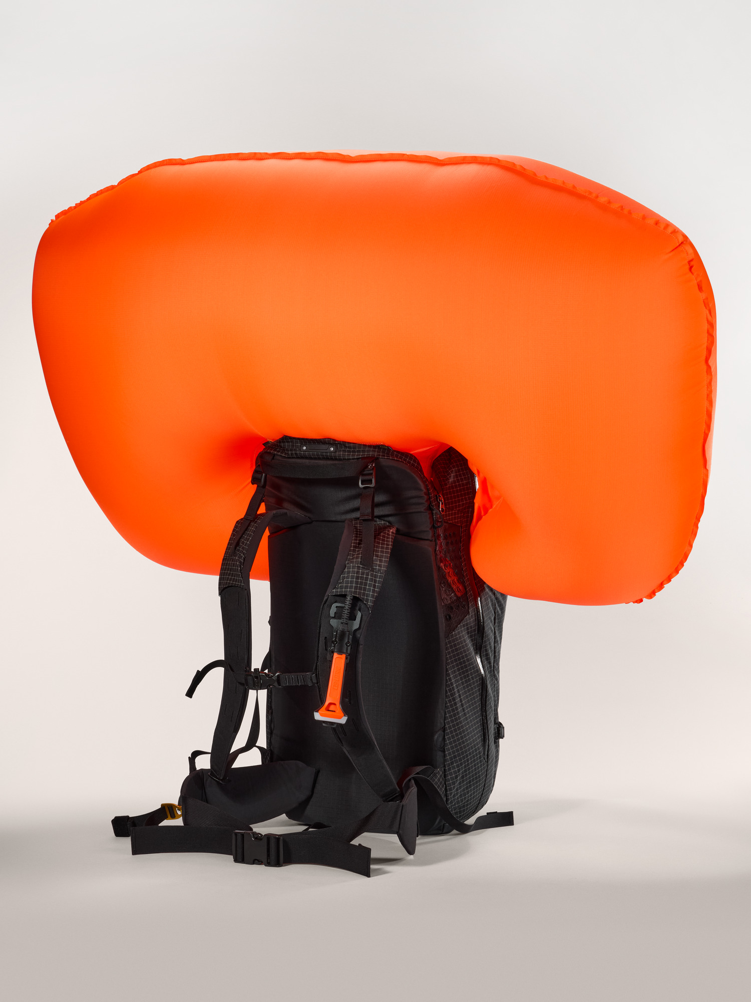 Micon LiTRIC 42 Backpack Black Back View Deployed