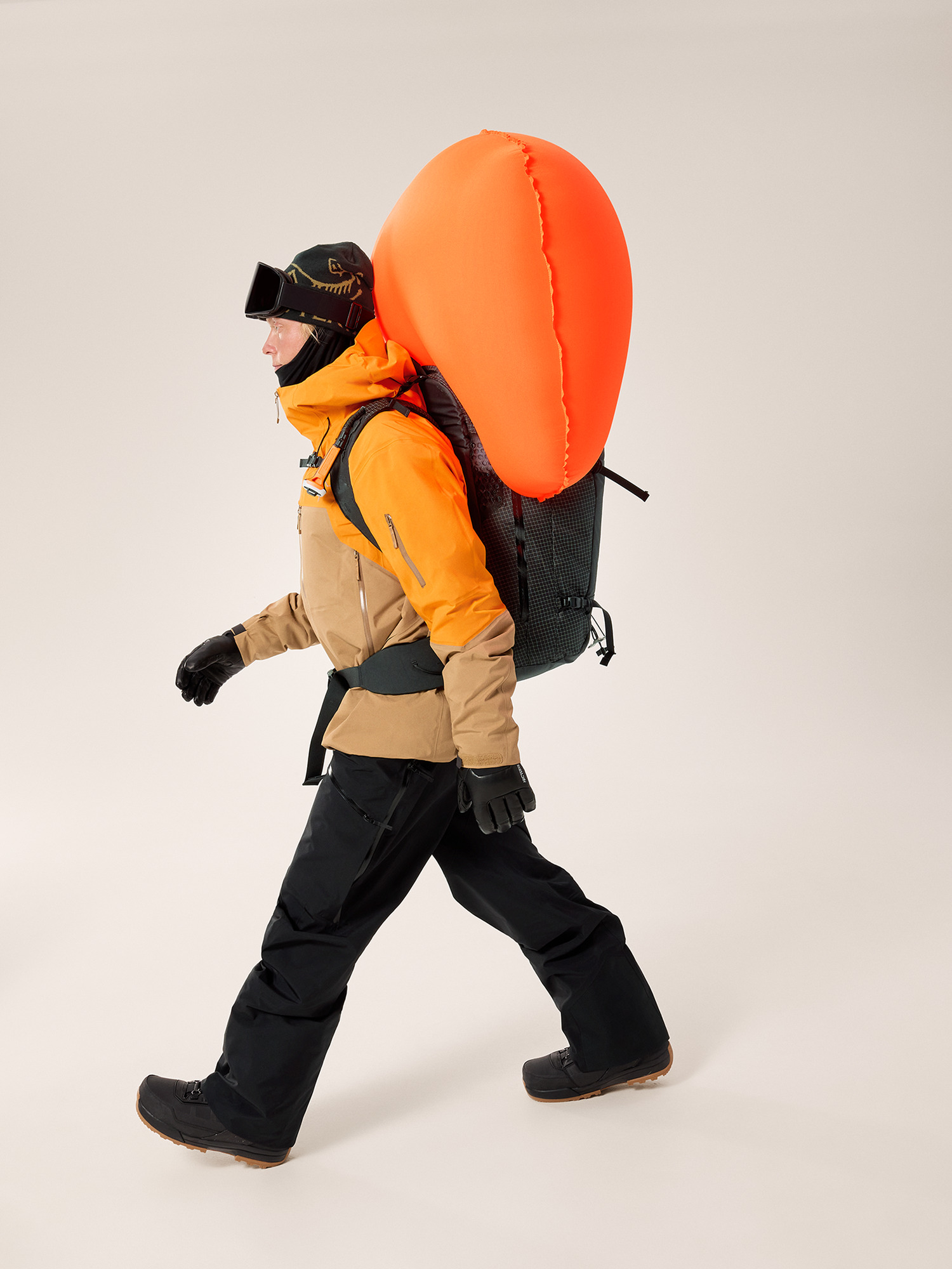 Micon LiTRIC 42 Backpack Black Deployed Side View