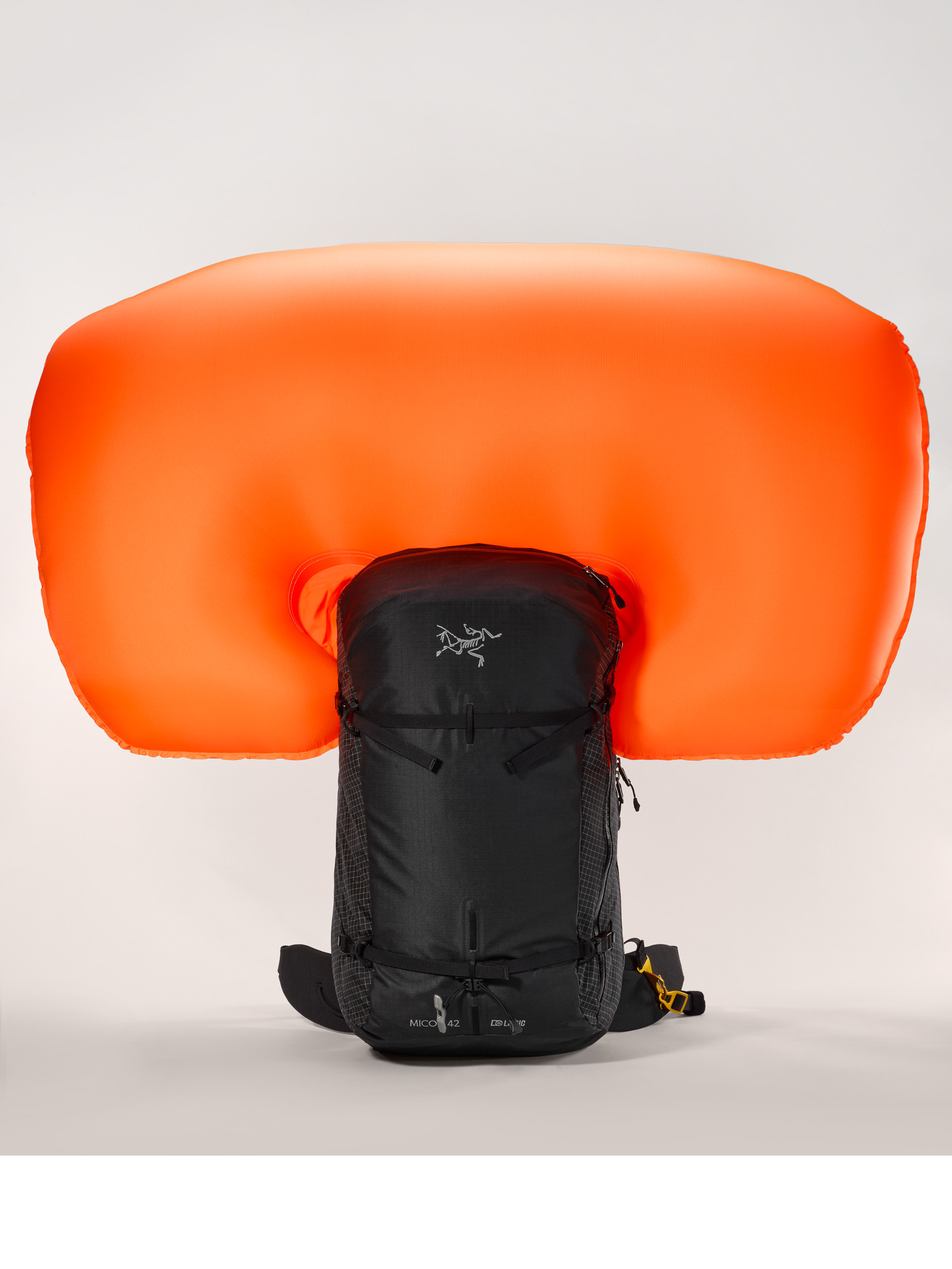 Micon LiTRIC 42 Backpack Black Front View Deployed