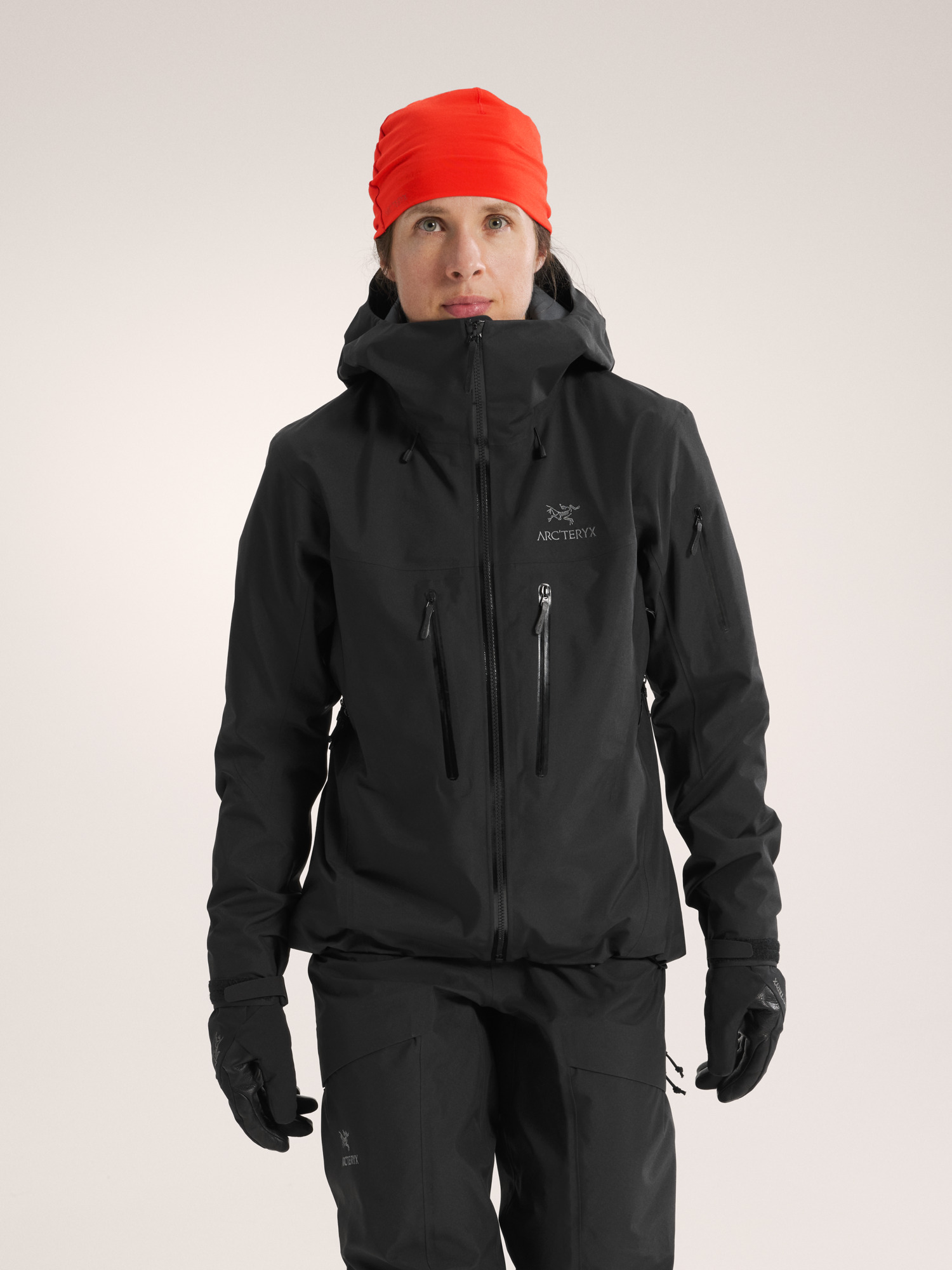 Alpha SV Jacket Women's Black Front View