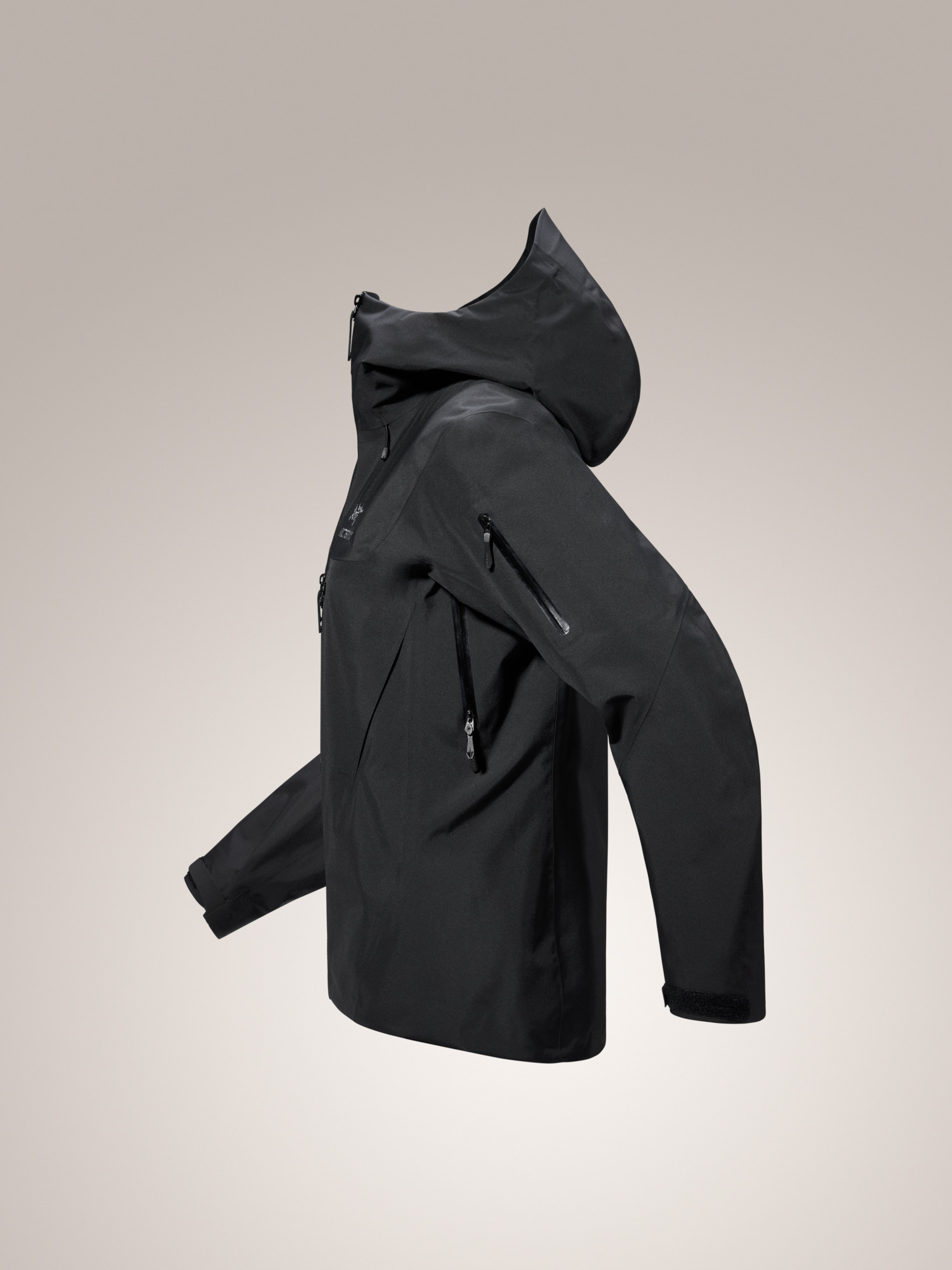 Alpha SV Jacket Women's Black Profile
