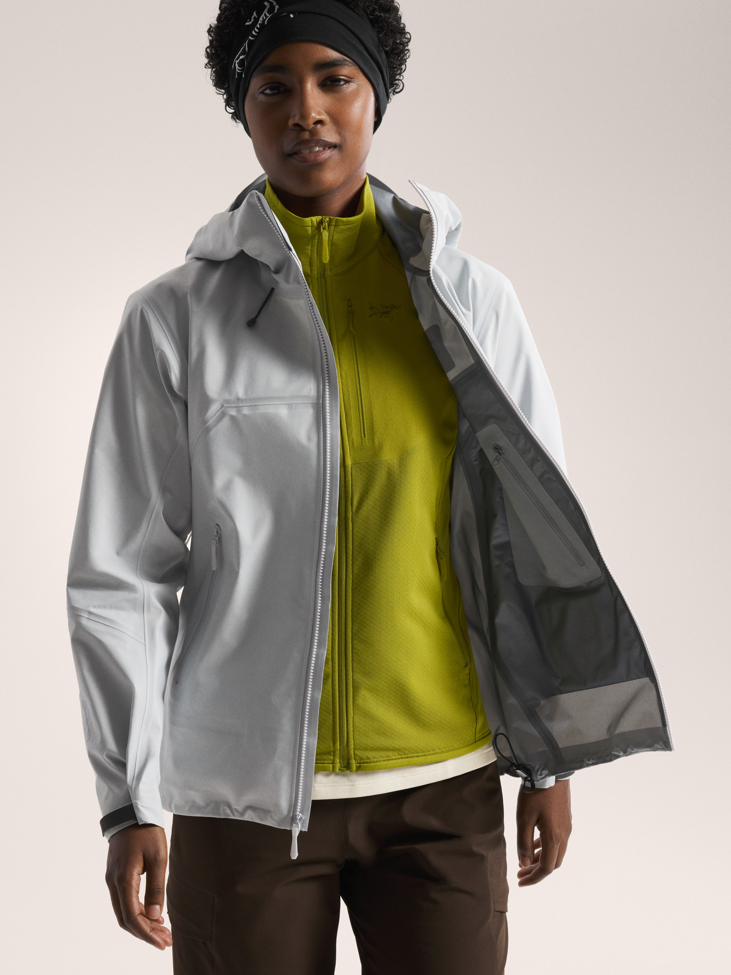 Beta SL Jacket Women's Solitude Detail 1