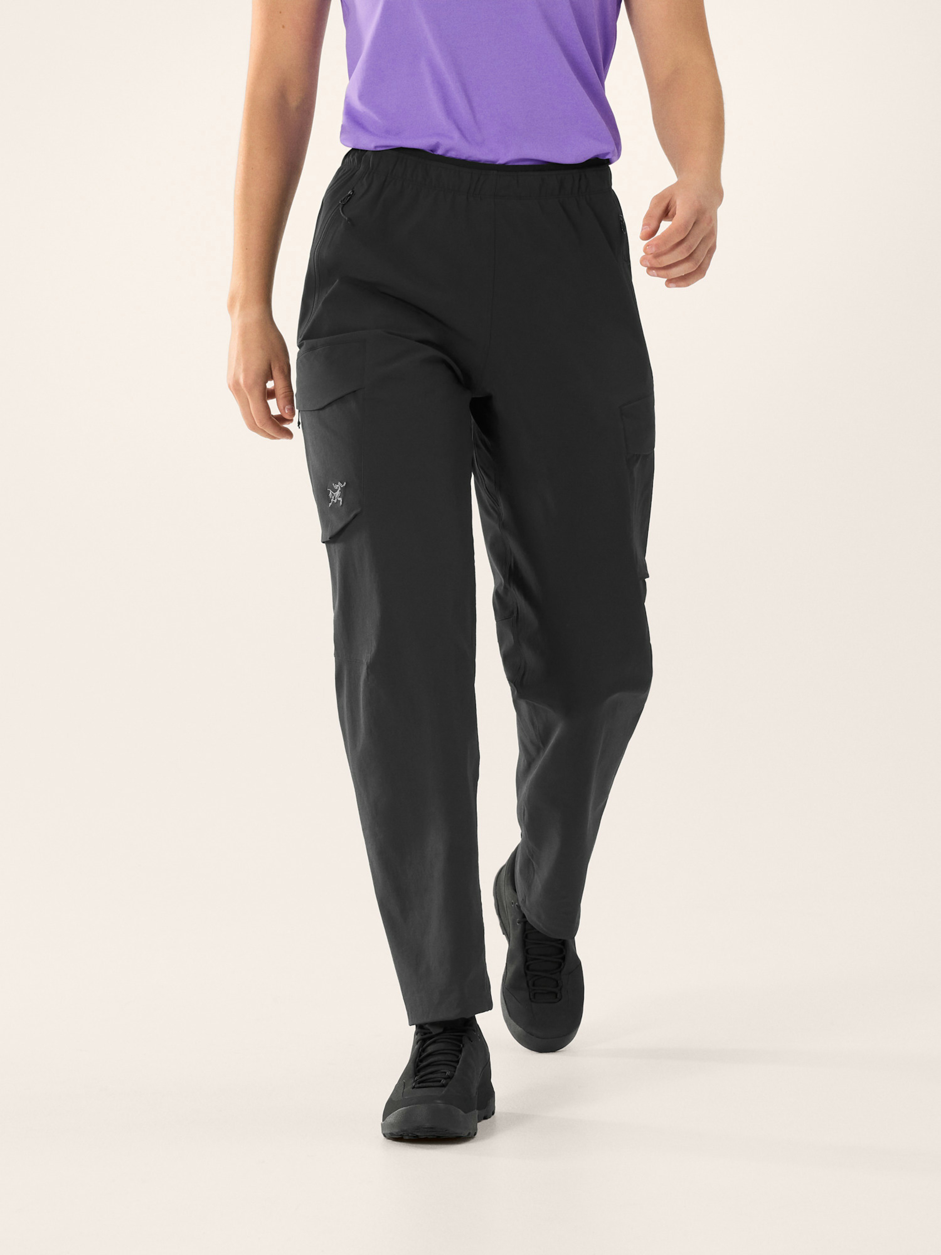 Gamma Utility Pant Women's Black Front View
