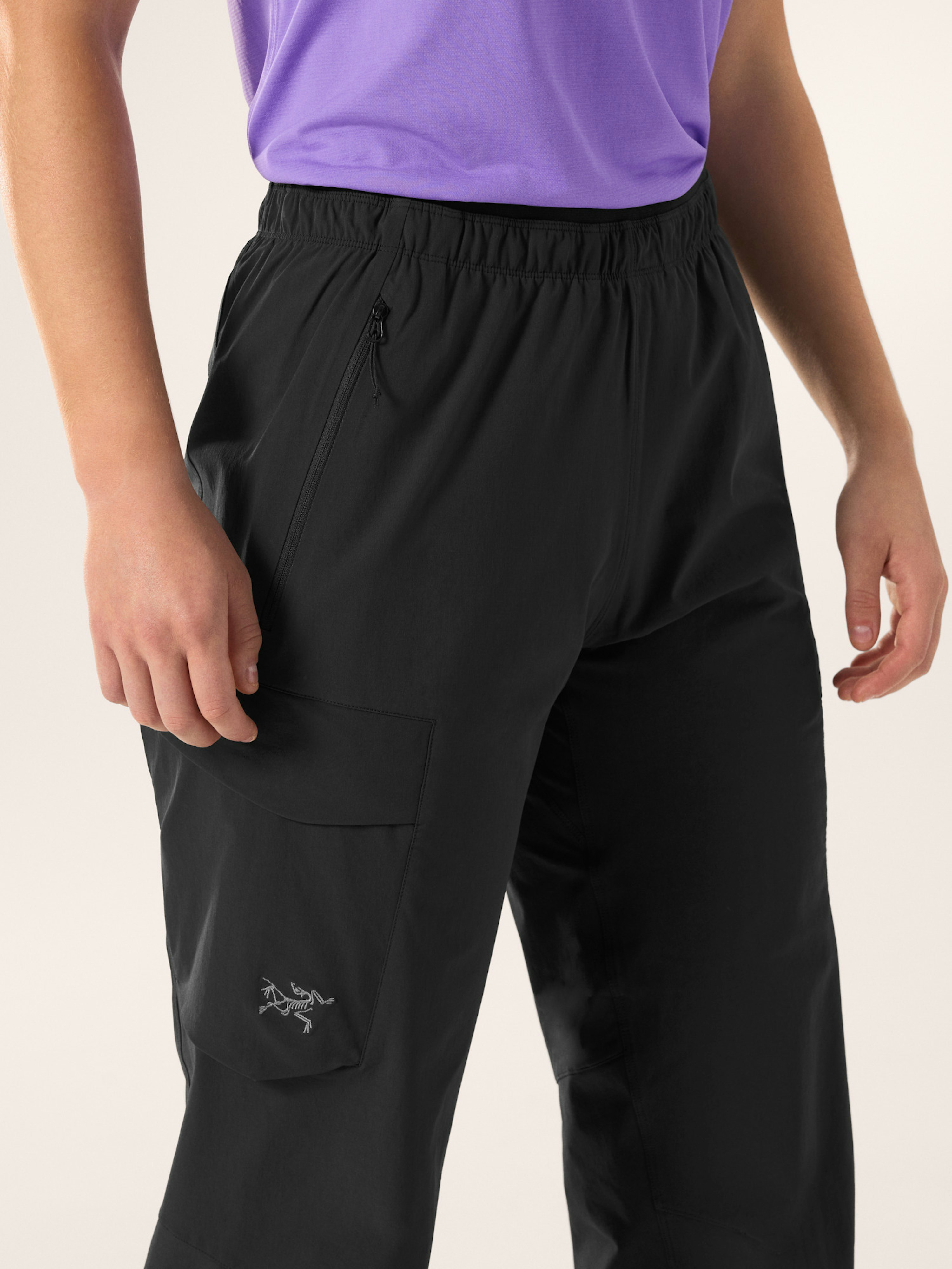 Gamma Utility Pant Women's Black Waist Detail