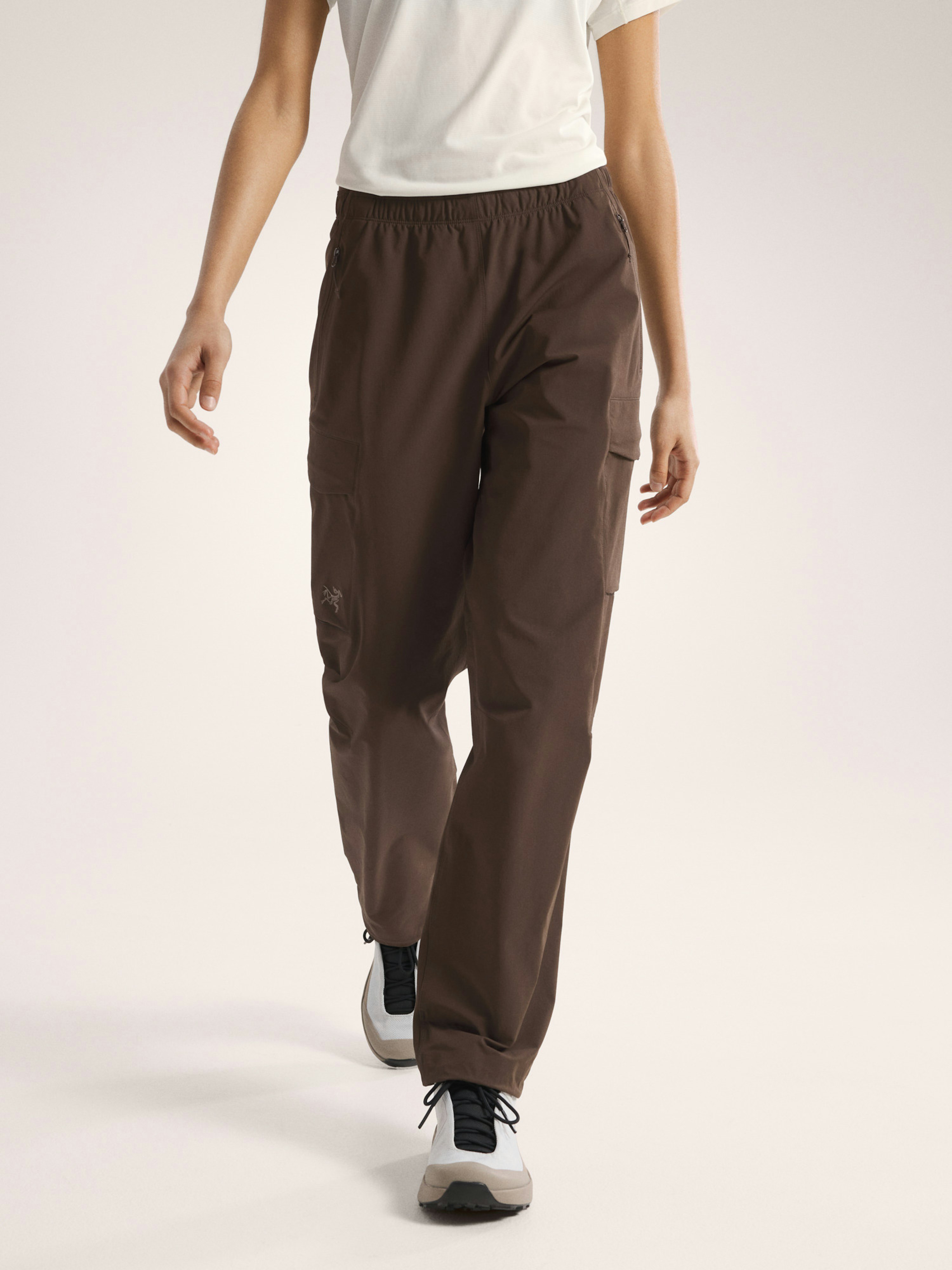 Gamma Utility Pant Women's Carob Front View