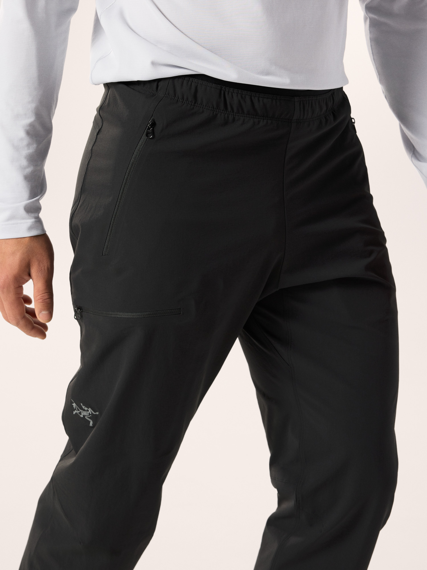 Gamma Jogger Black Waist Detail