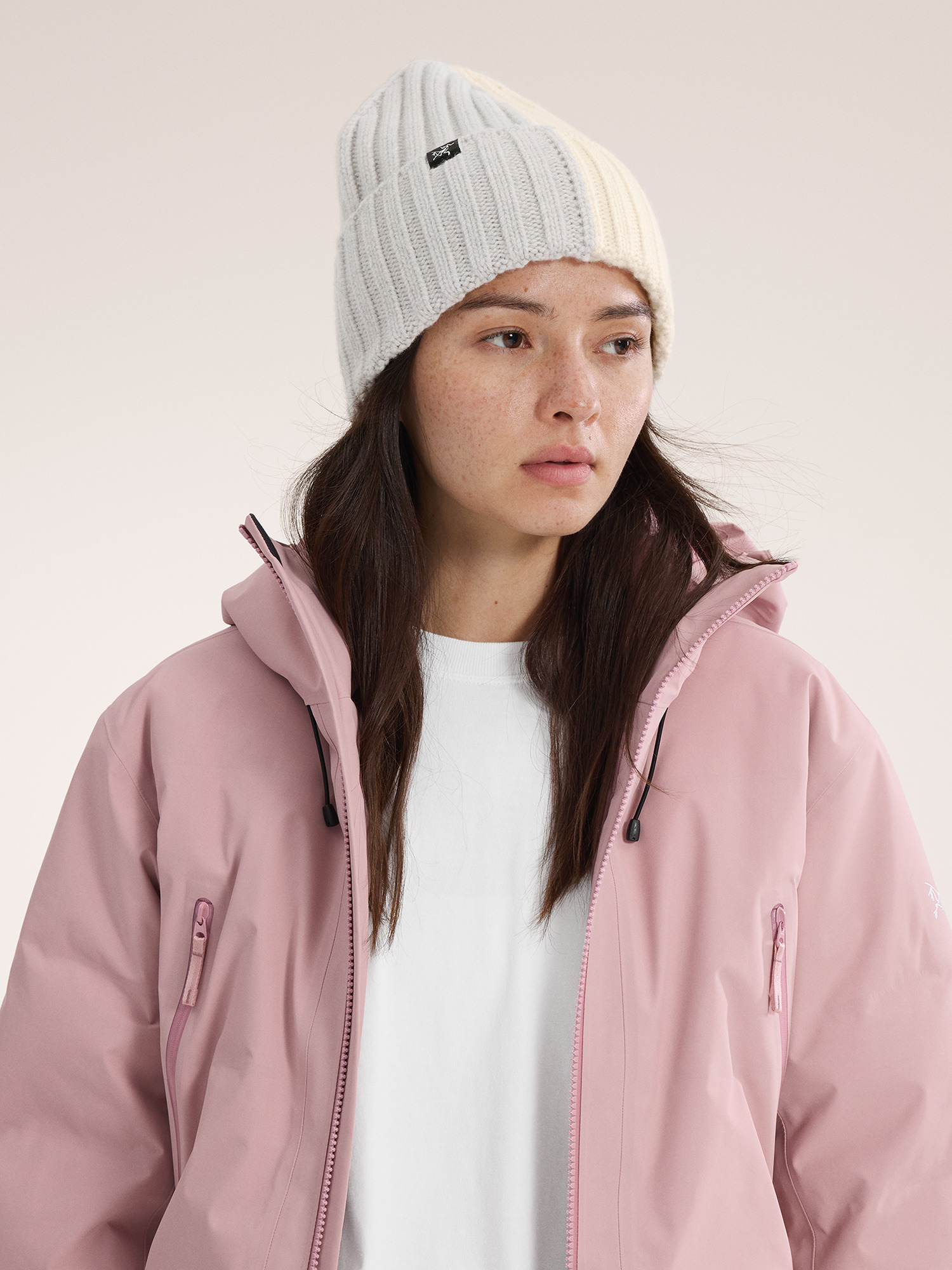 Chunky Ribbed Toque Solitude Heather / Arc Silk Hover