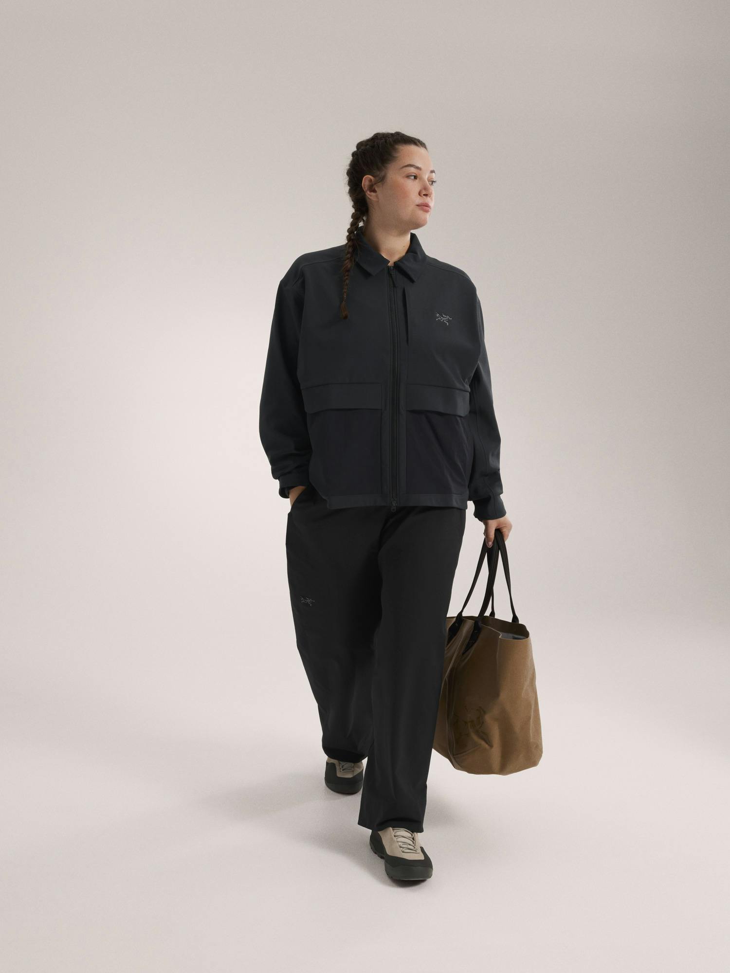 Sonii MX Jacket Women's Black Full Body