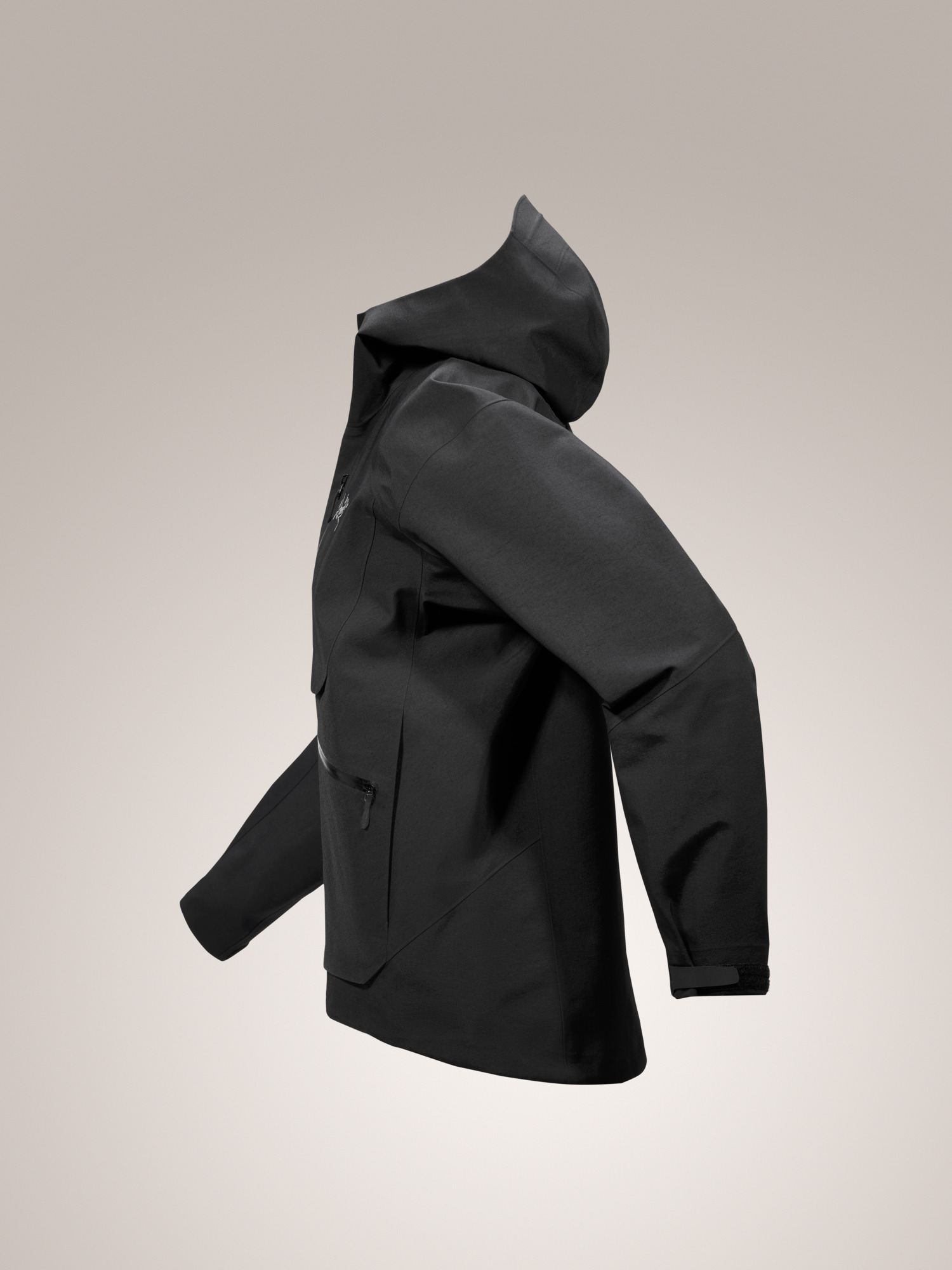 Emaris Relaxed Jacket Women's Black Profile