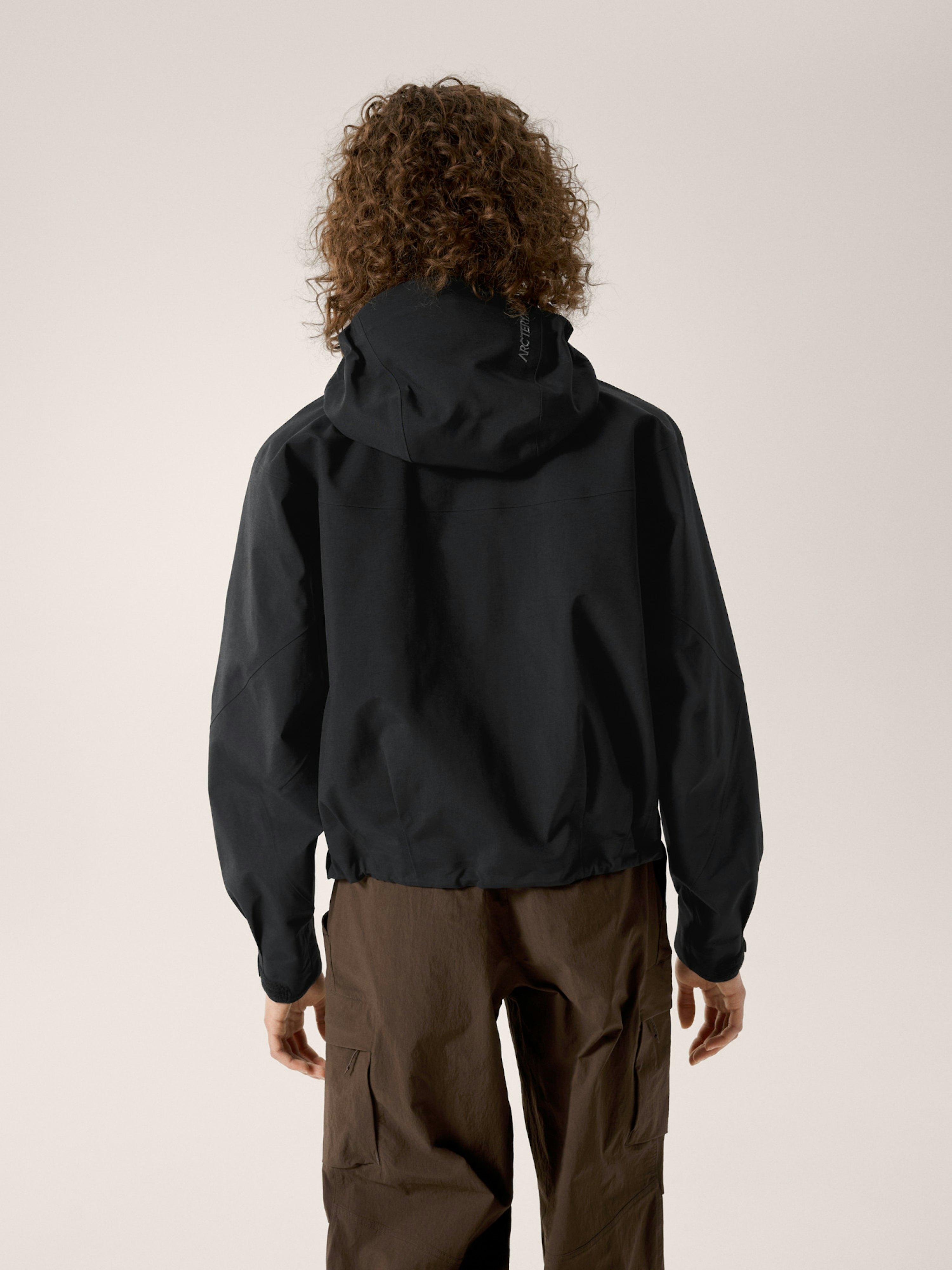 Altira Cropped Jacket Women's Black Back View