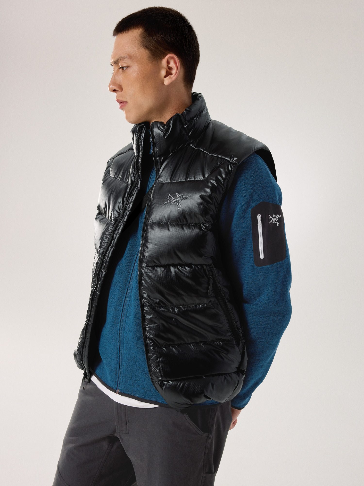 Covert Cardigan Lodestar Heather Hover