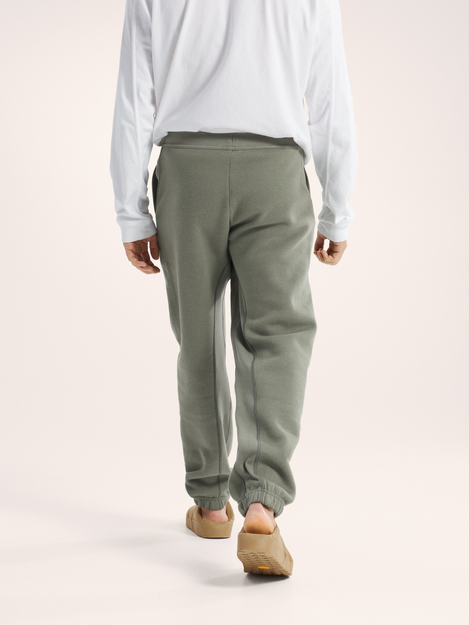 Emblem Fleece Jogger Forage Back View