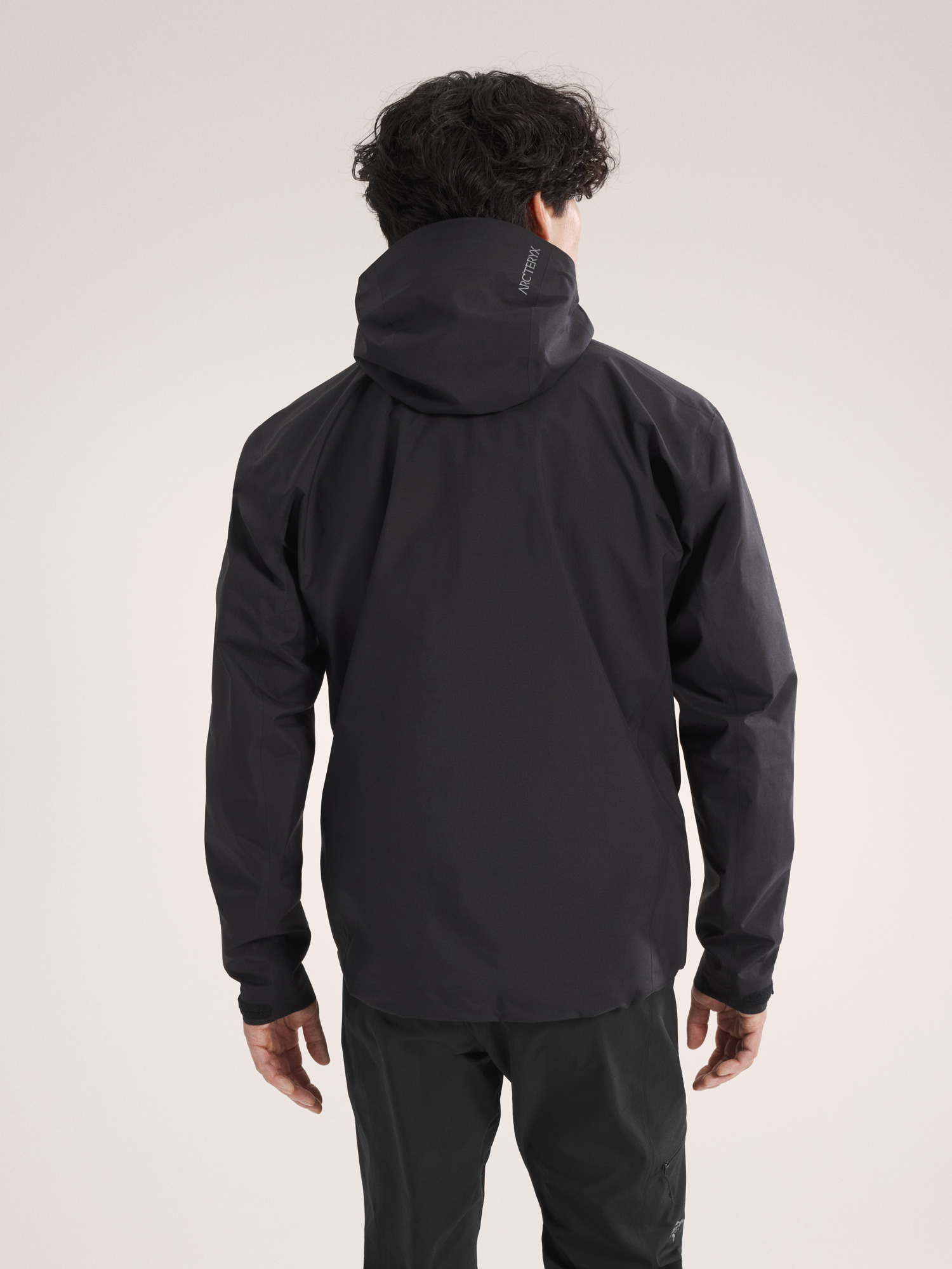 Beta Jacket Black Back View