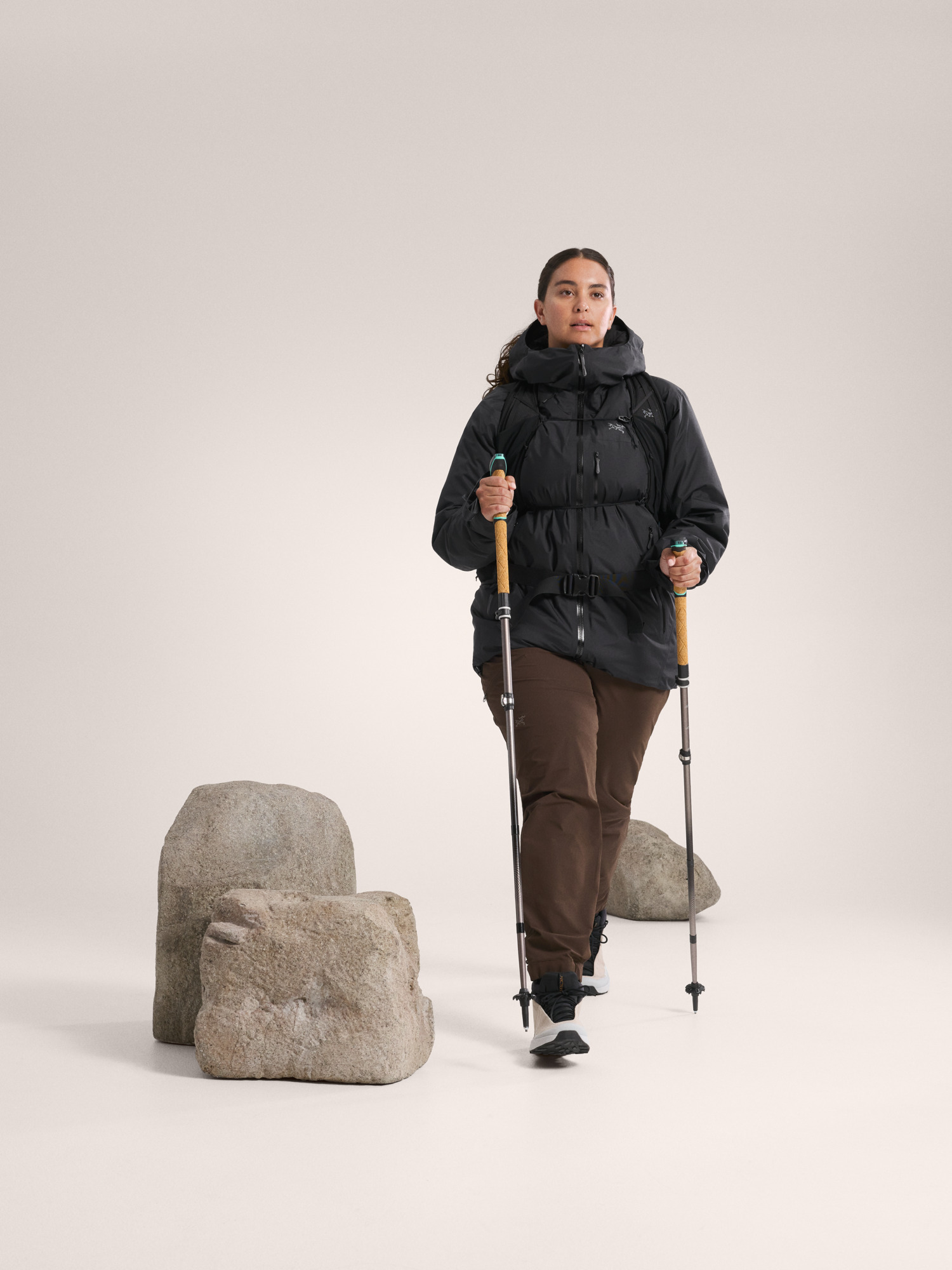 Beta Insulated Jacket Women's Black Full Body