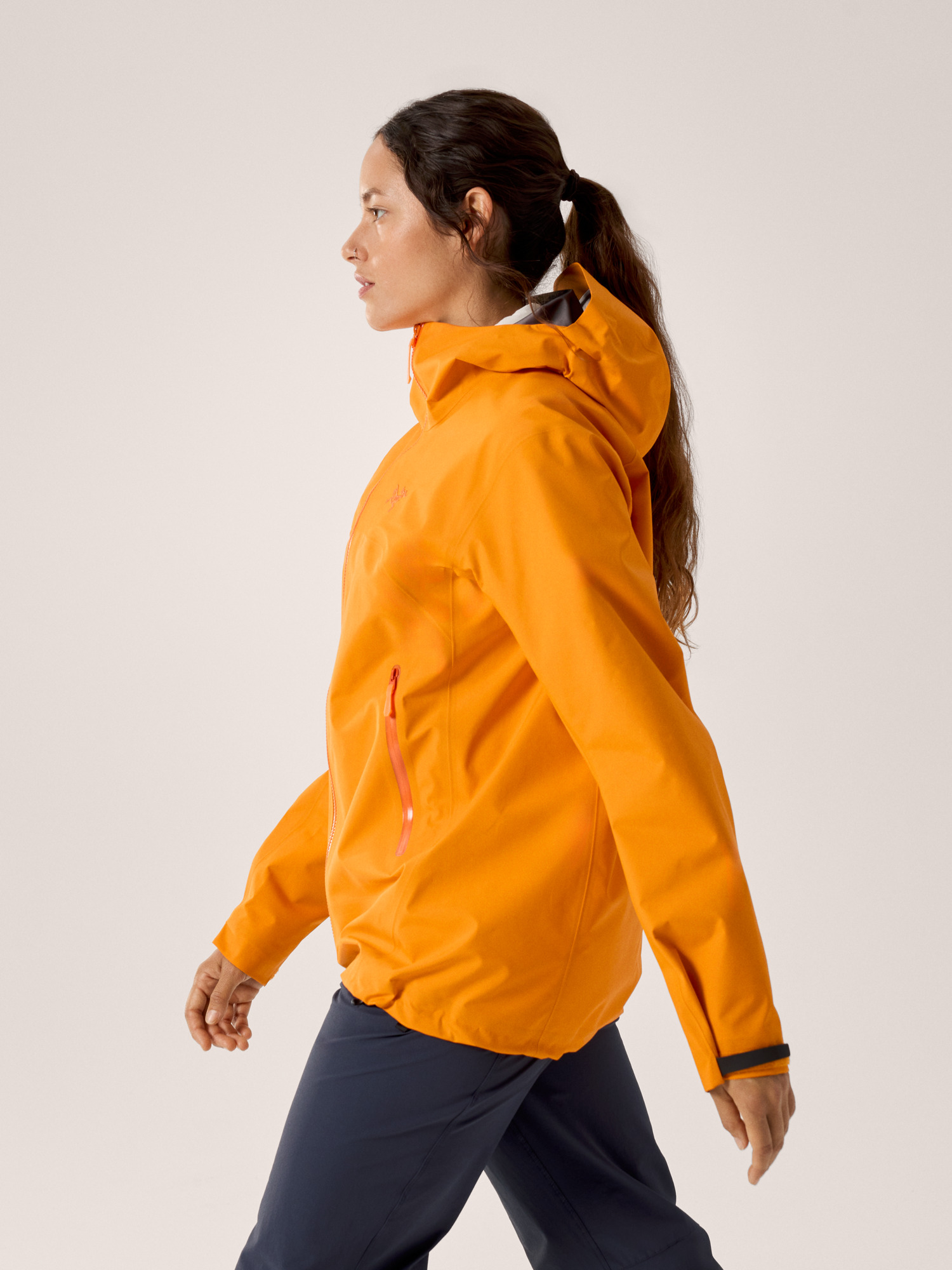 Beta Jacket Women's Blaze Side View