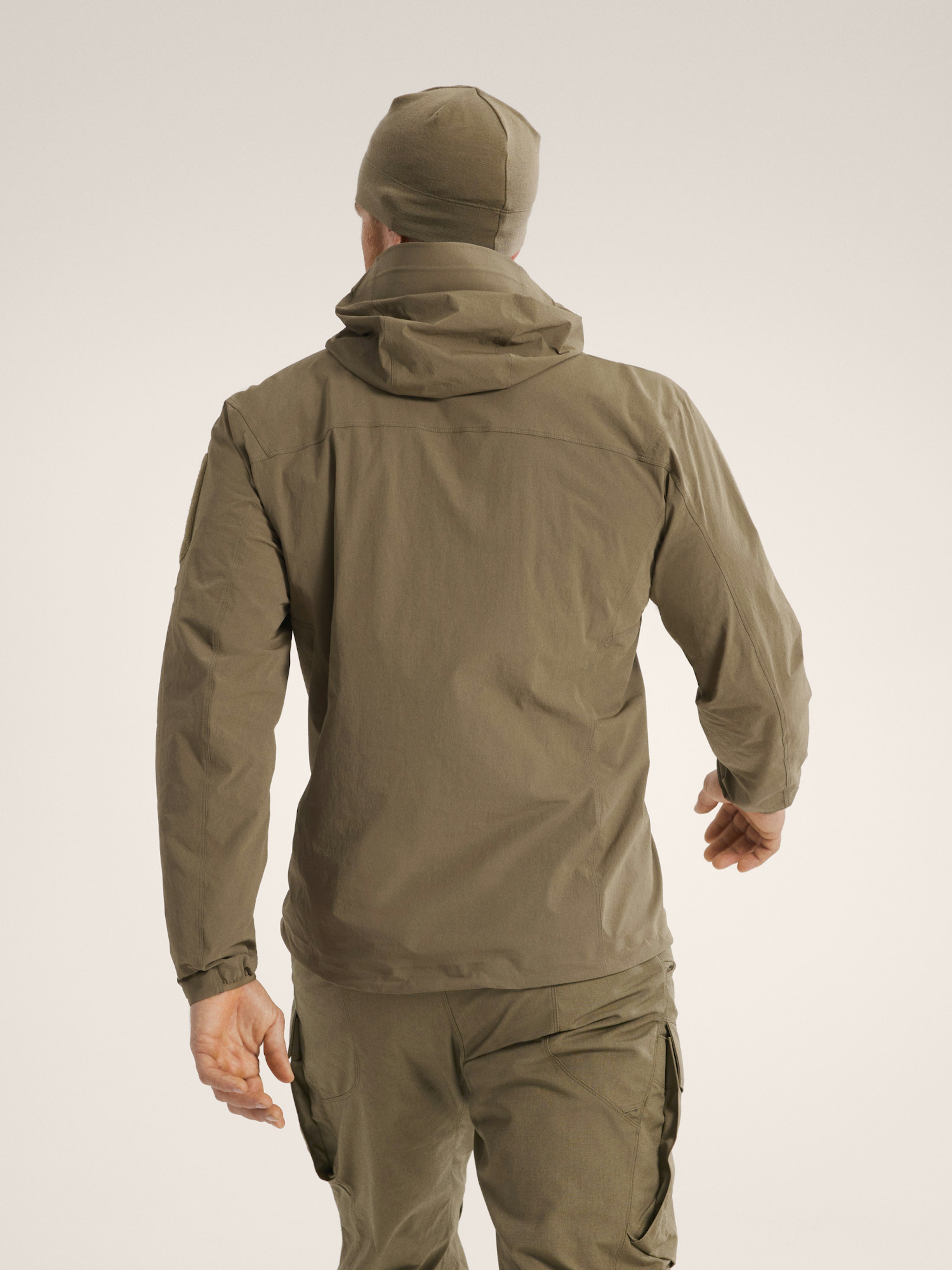 Gamma SL Anorak Crocodile Back View