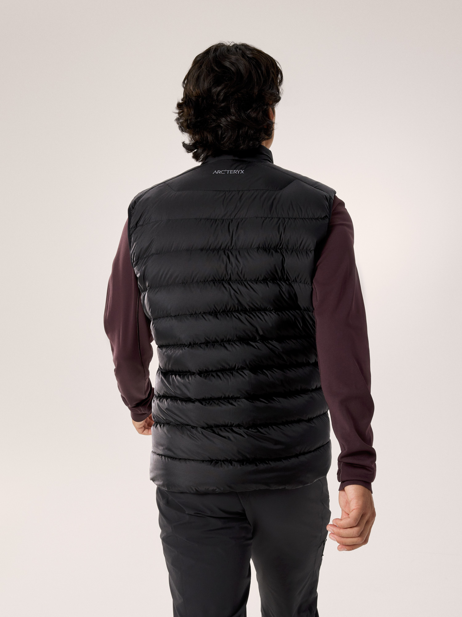 Cerium Vest Black Back View