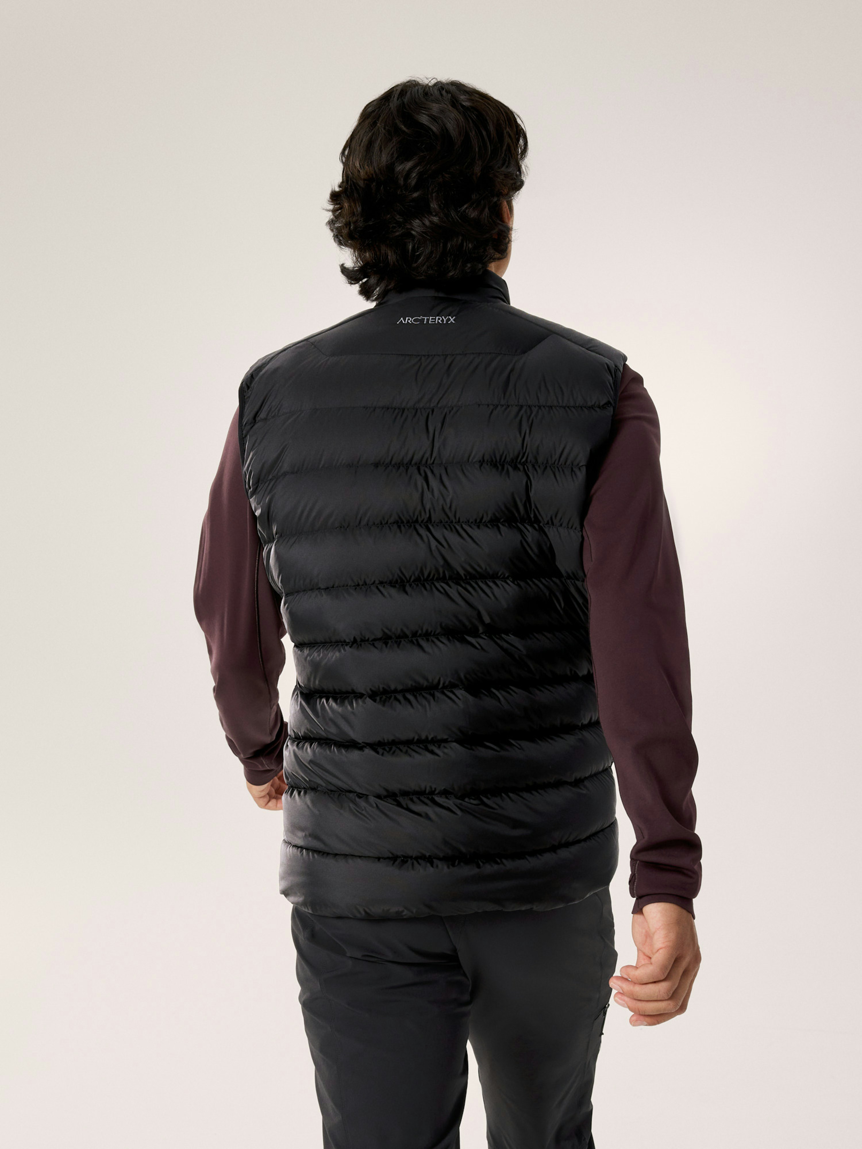 Cerium Vest Black Back View