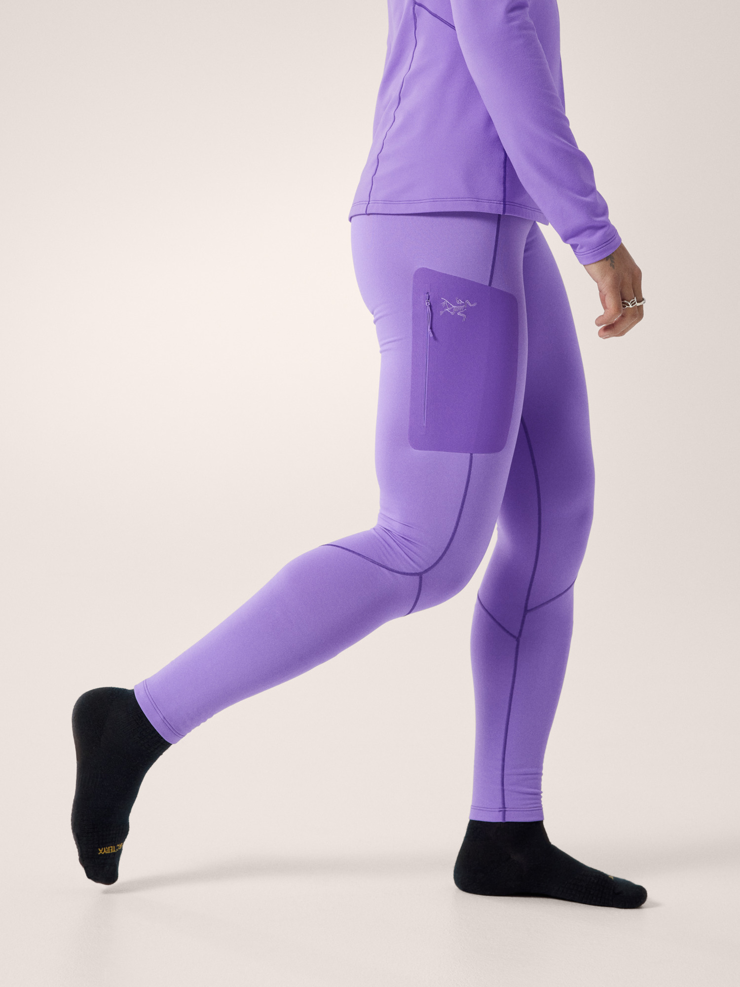 Rho Bottom Women's Aster / Lt Iola Side View