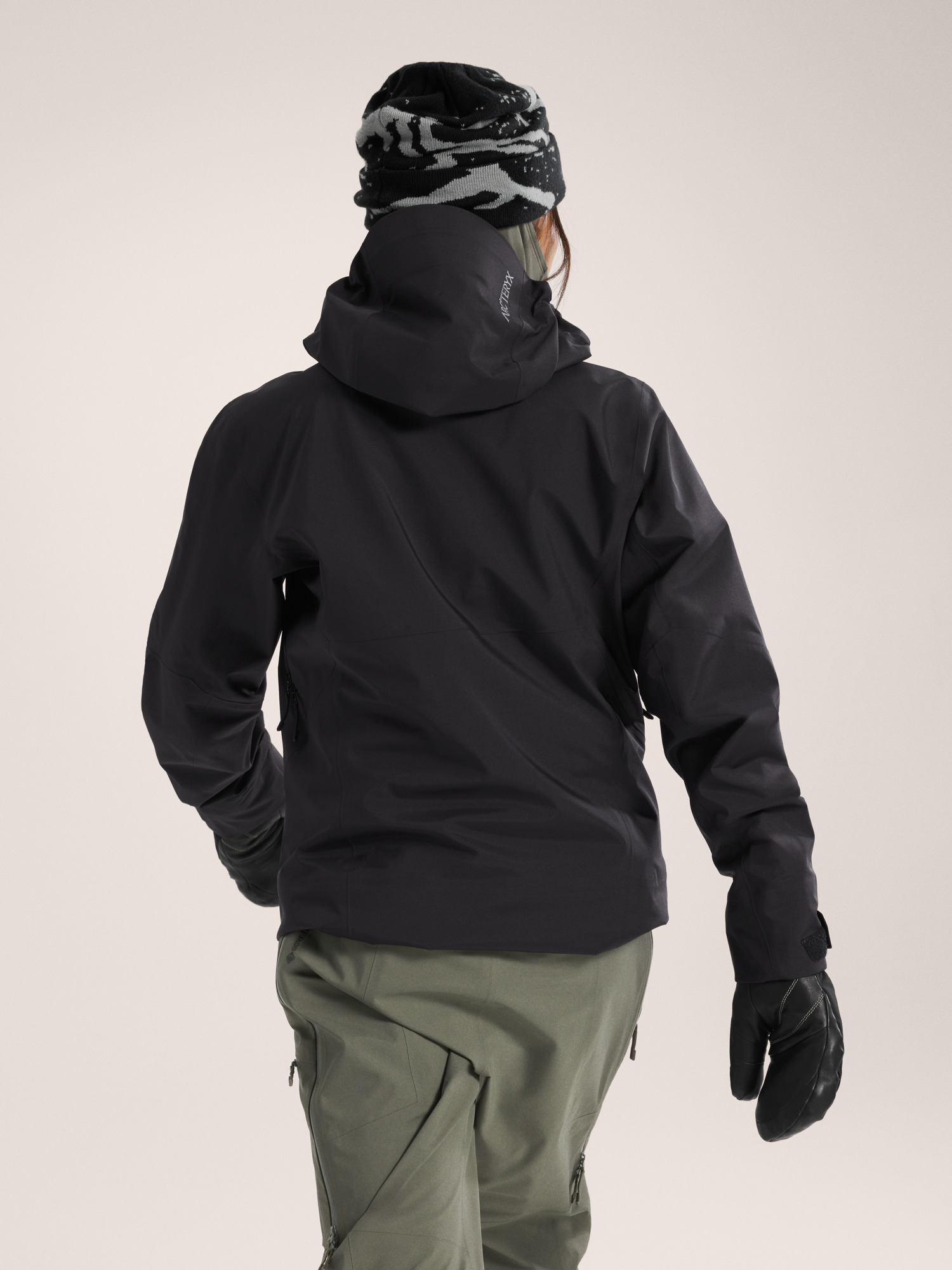 Sentinel Jacket Women's Black Back View