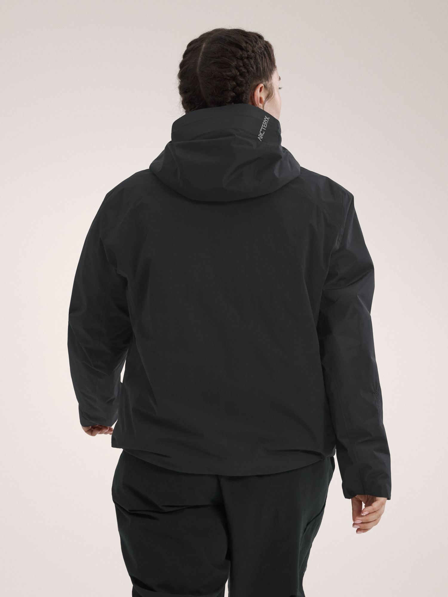 Solano Insulated Hoody Women's Black Back View