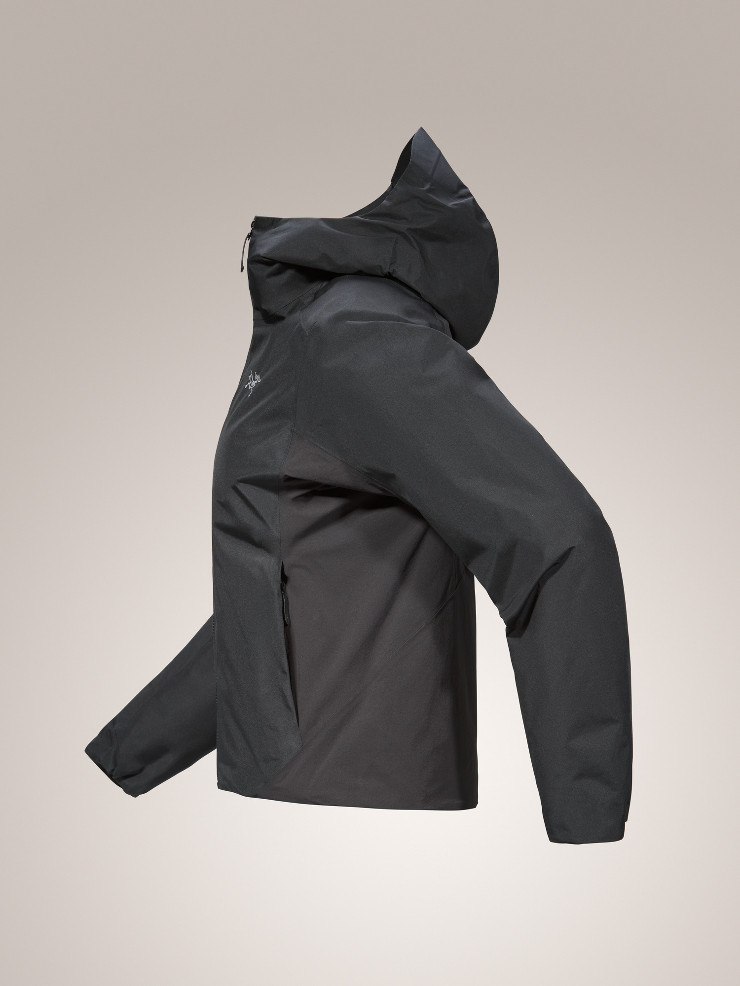 Solano Insulated Hoody Women's Black Profile