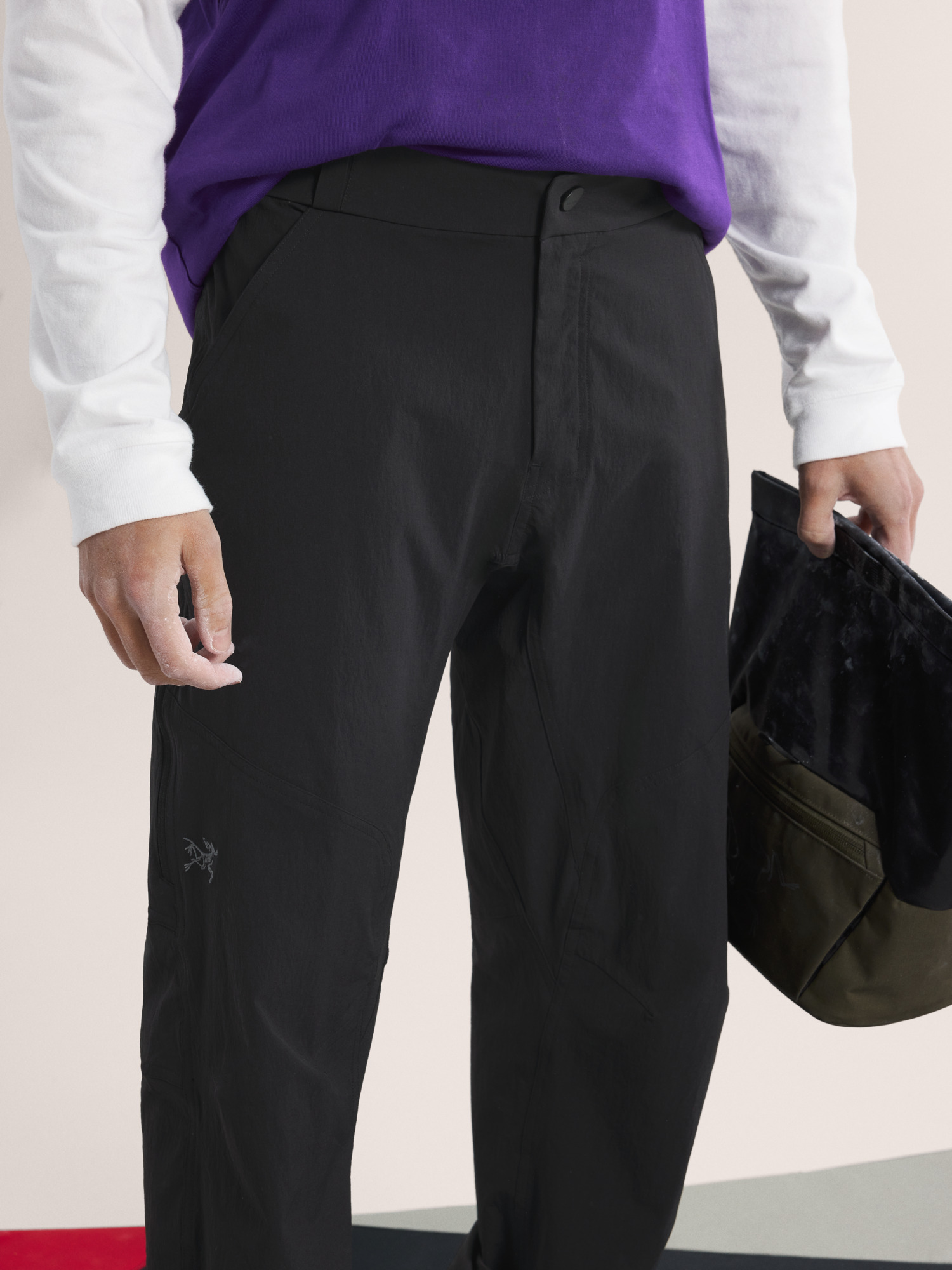 Cronin Pant Black Waist Detail