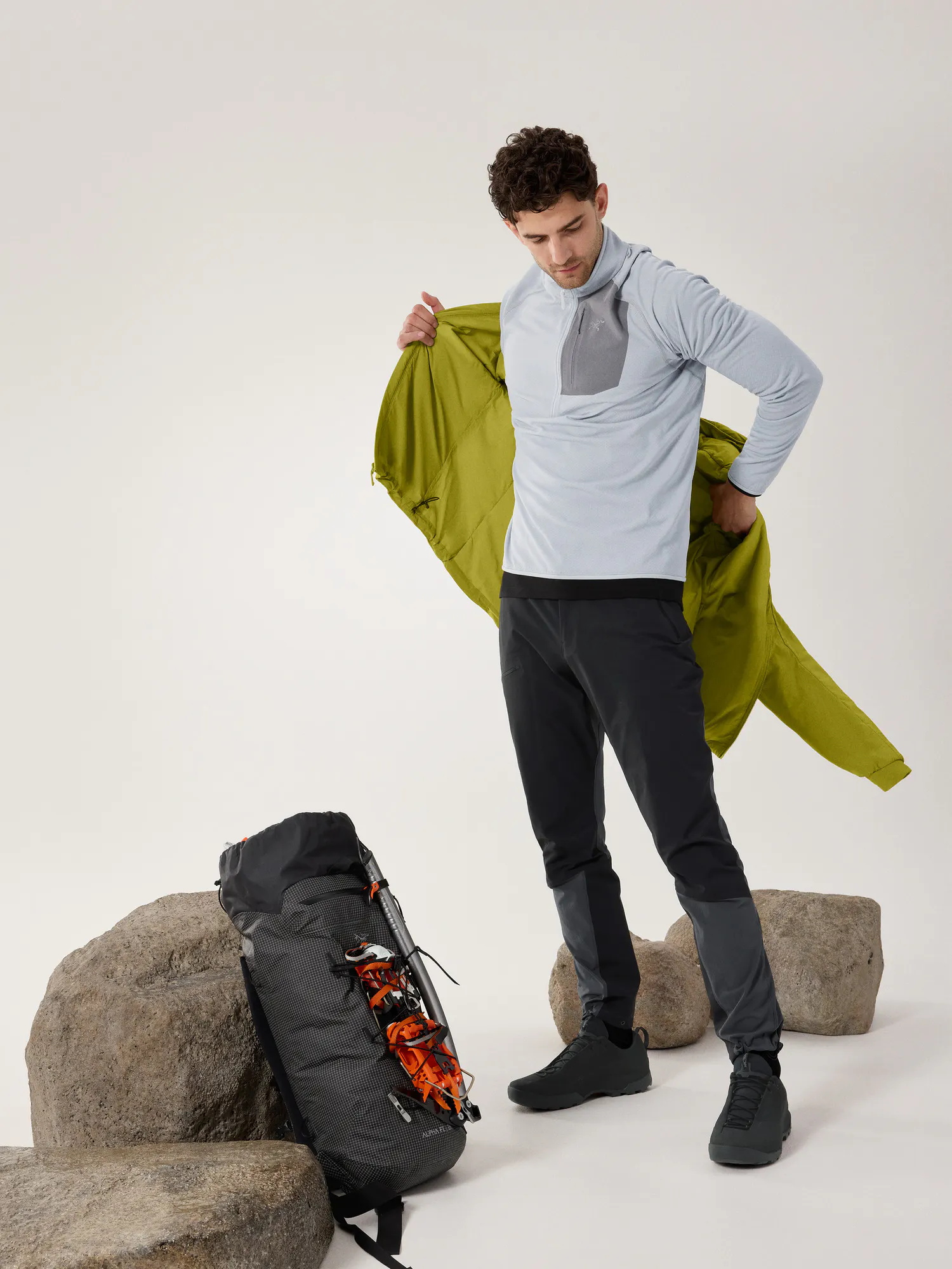 Delta 1/2 Zip Neck Men's | Arc'teryx Outlet
