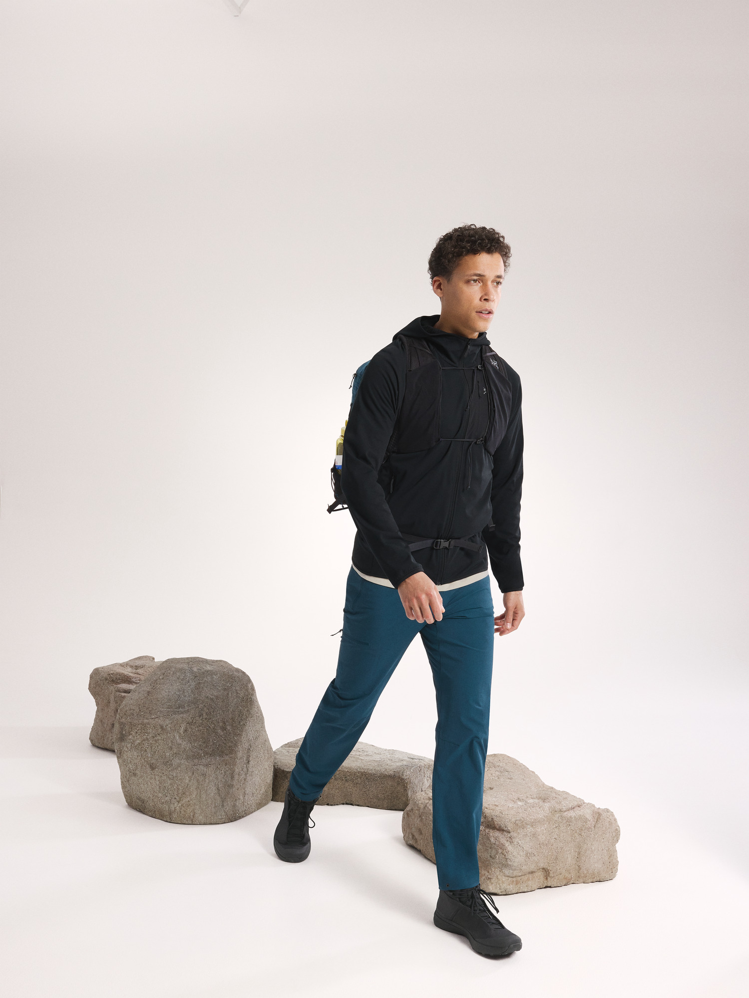 Delta Hoody Black Full Body