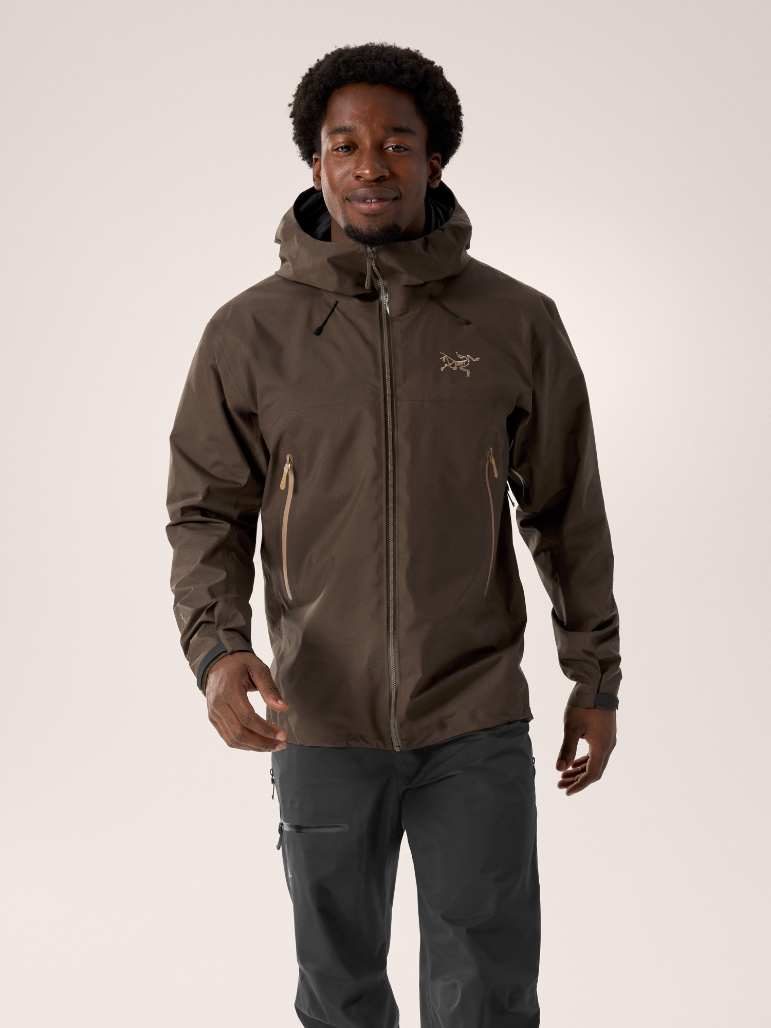Beta SL Jacket Carob / Canvas Front View
