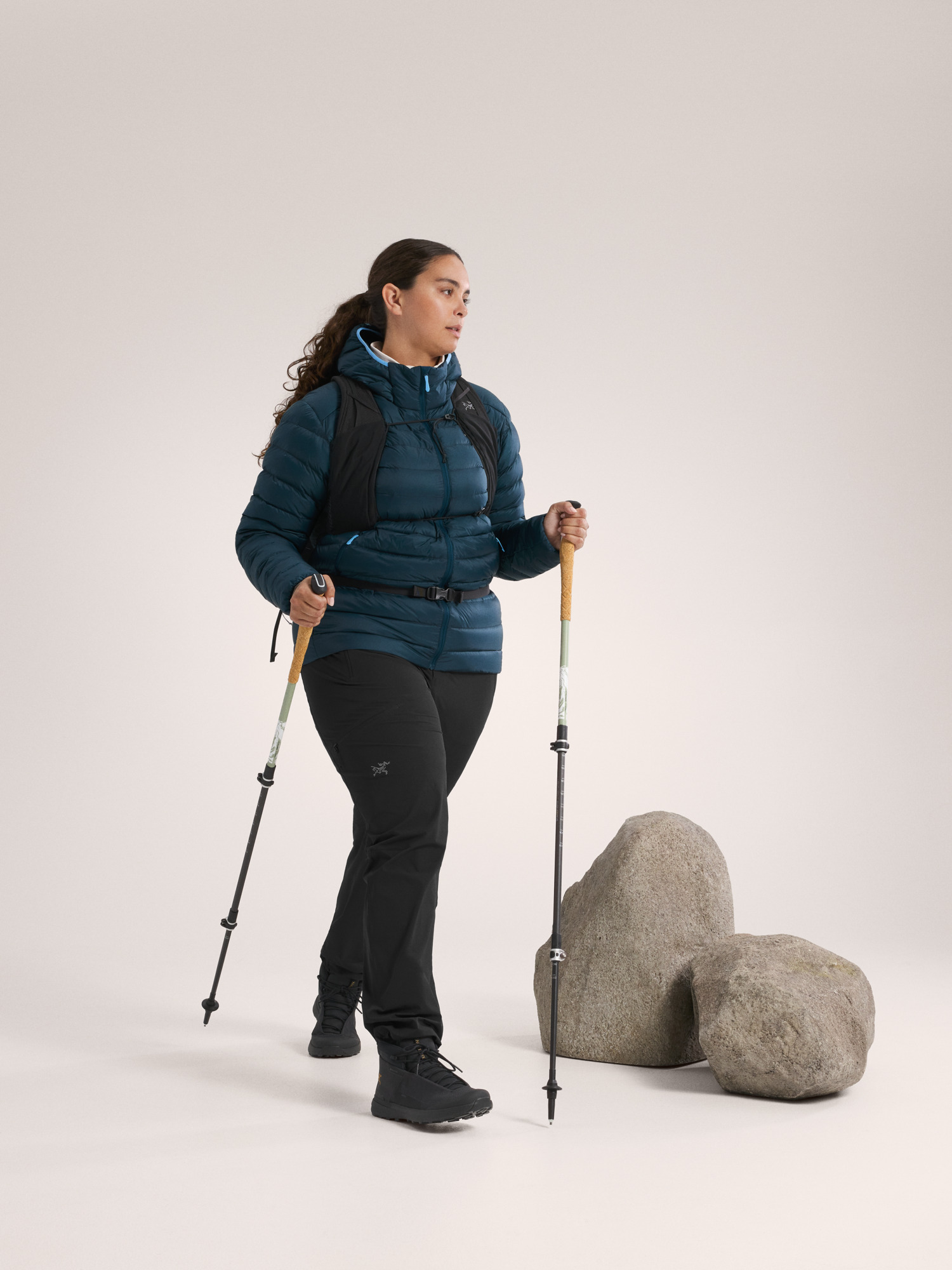 Cerium Hoody Women's Nightscape / Glacial Full Body