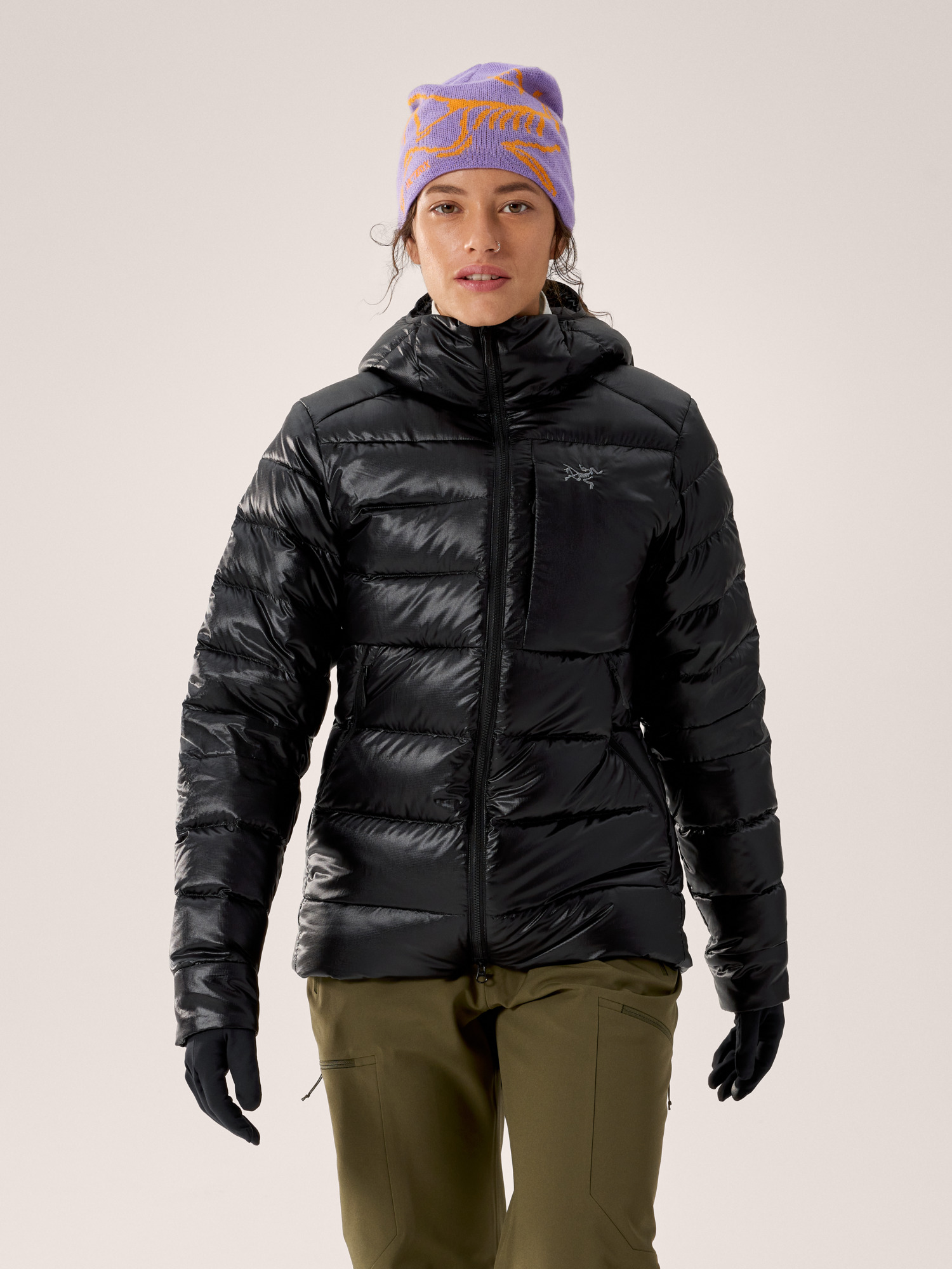 Cerium SV Hoody Women's Black Front View
