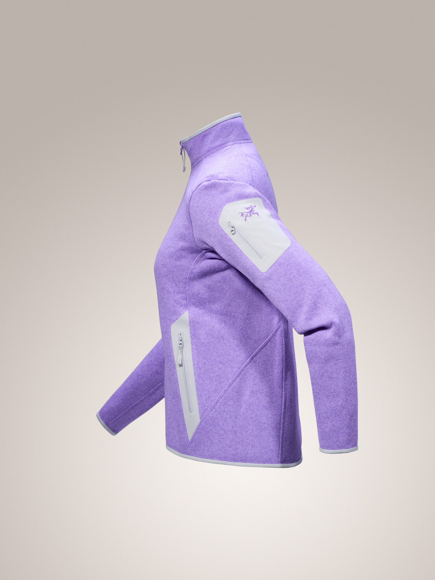 Covert Cardigan Women's Aster Heather / Solitude Profile